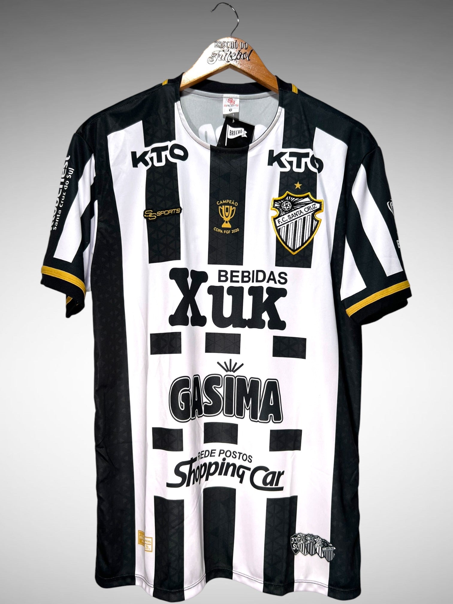 Santa Cruz-RS 2021 Primeira Camisa Tam G N 10.