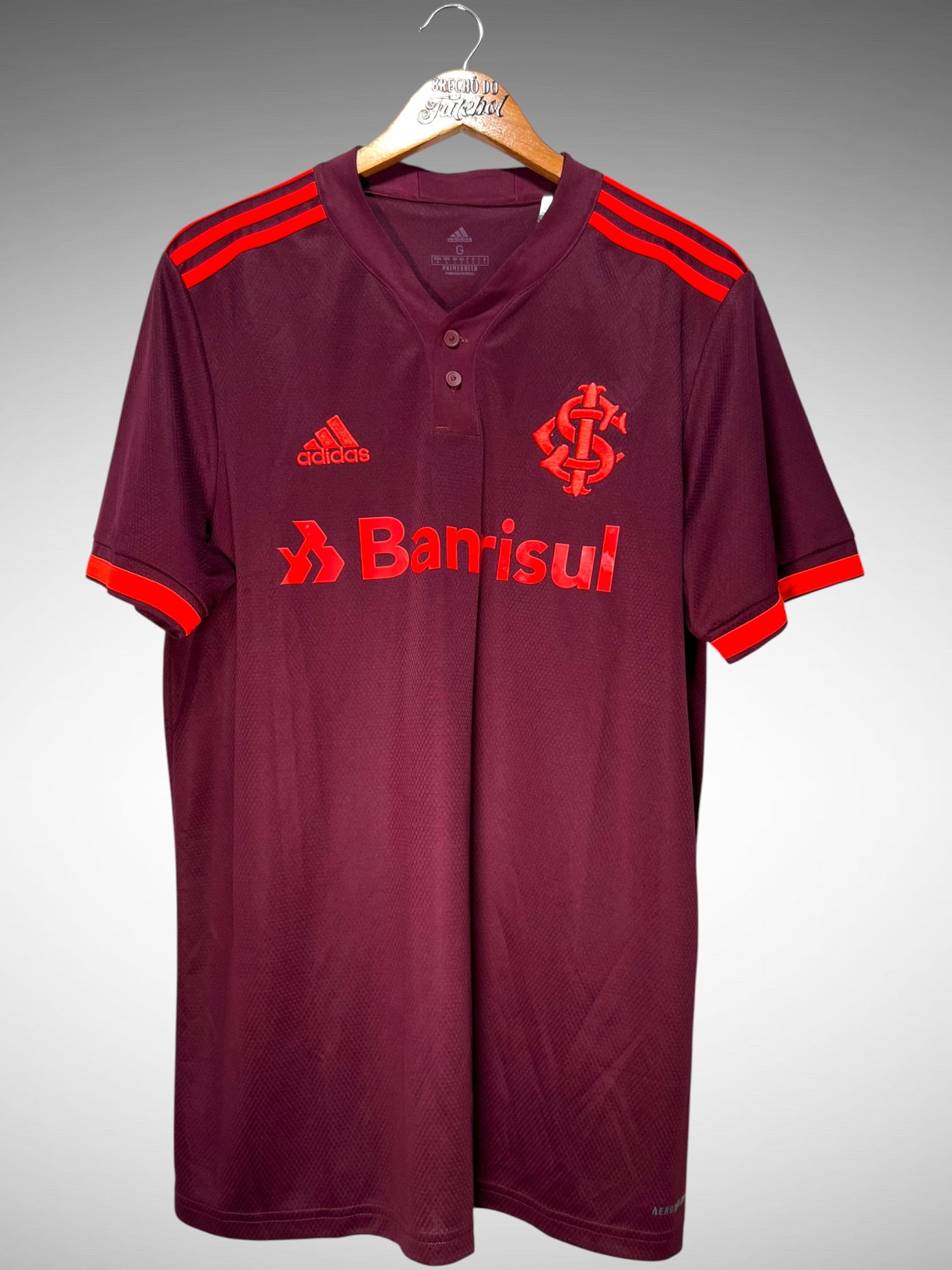Internacional 2021 Terceira Camisa Tam G N 16 F. Bustos.