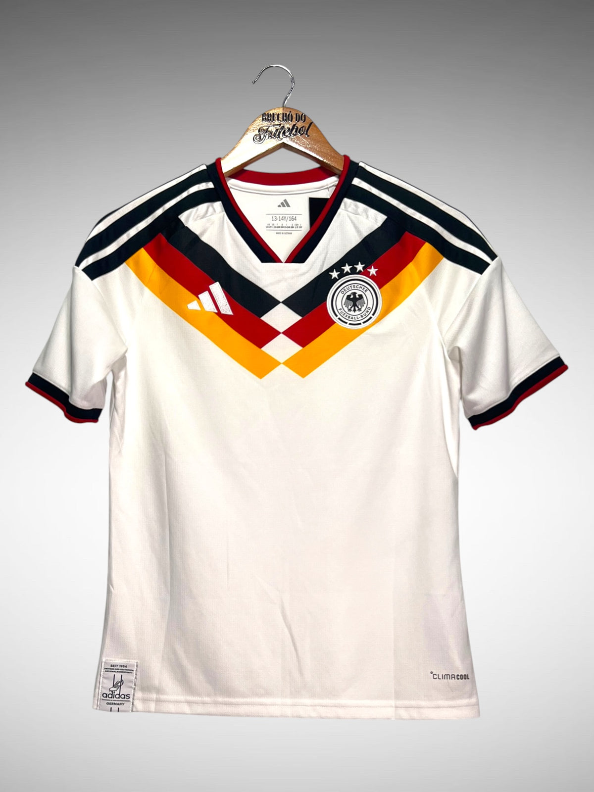 Alemanha 2026 Primeira Camisa Tam 14 anos Infantil.