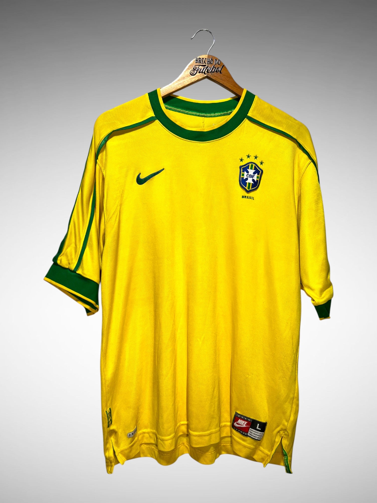 Brasil 1998 Primeira Camisa Tam G.