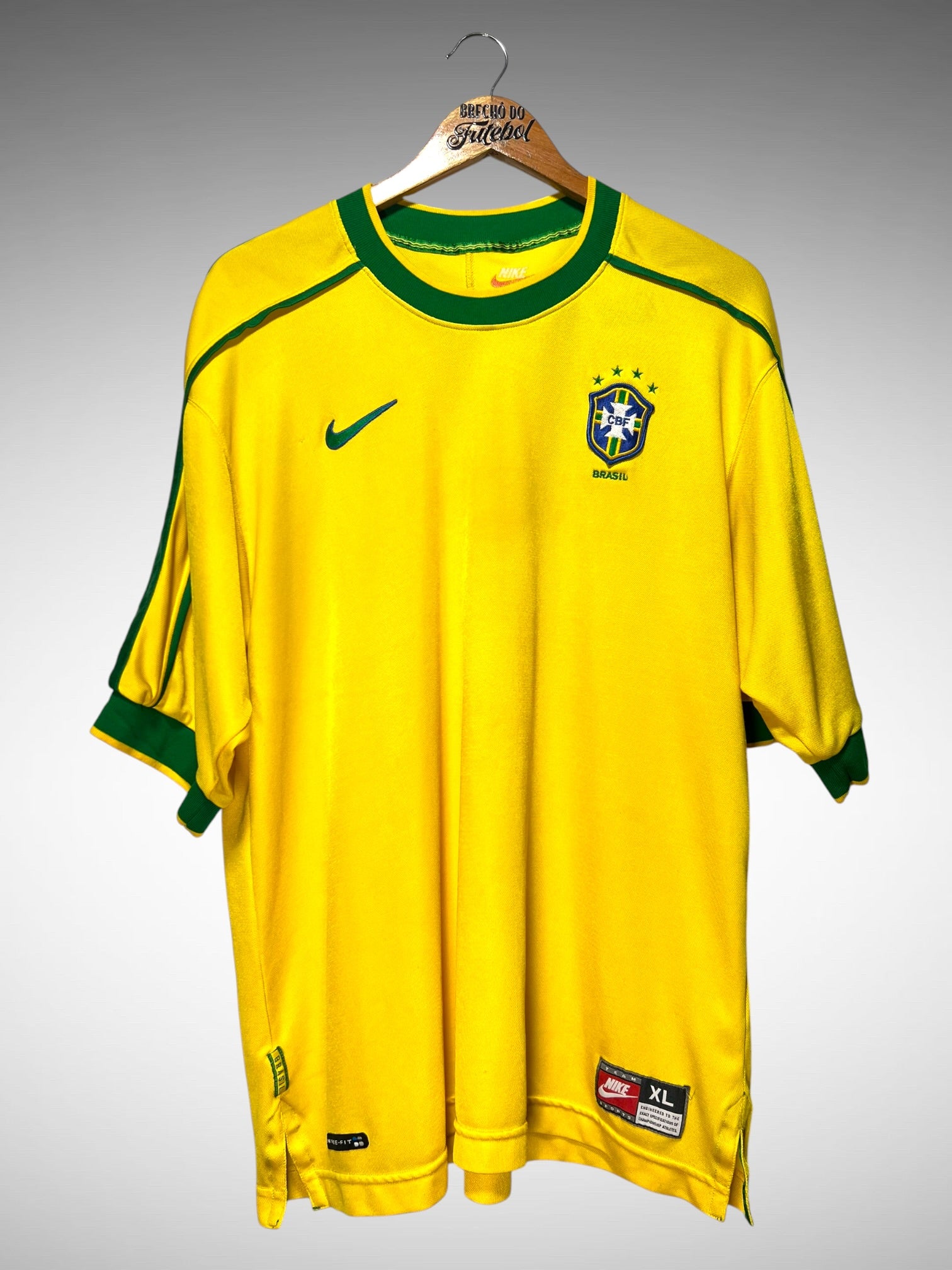 Brasil 1998 Primeira Camisa Tam GG.