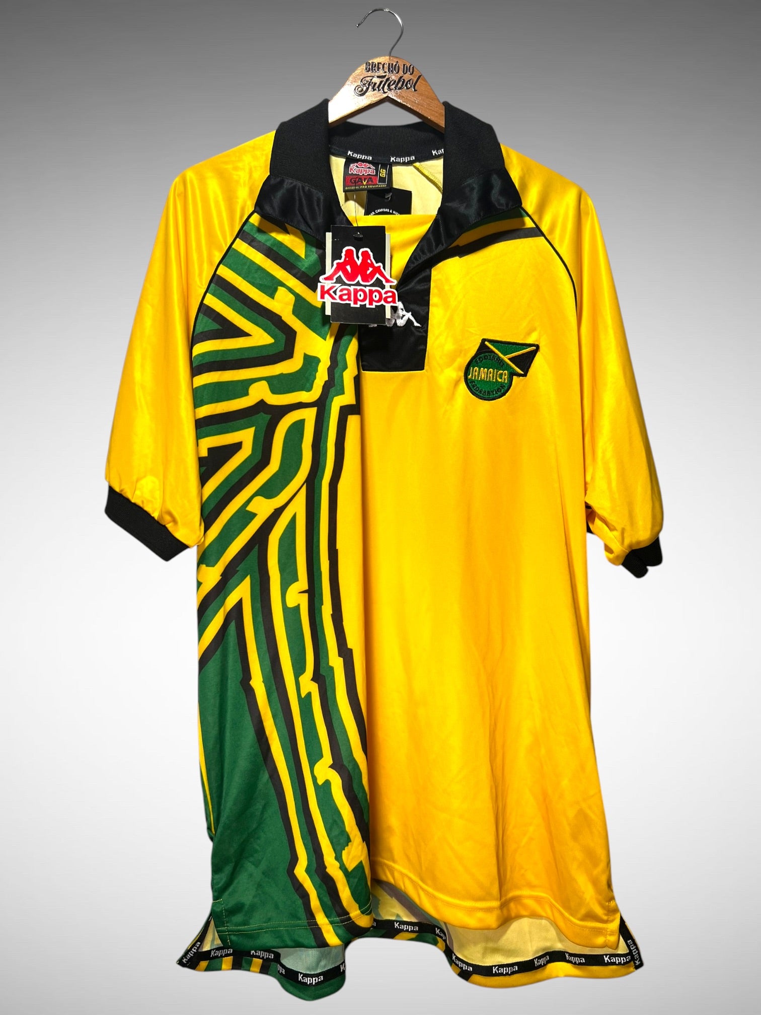 Jamaica 1998 Primeira Camisa Tam GG.