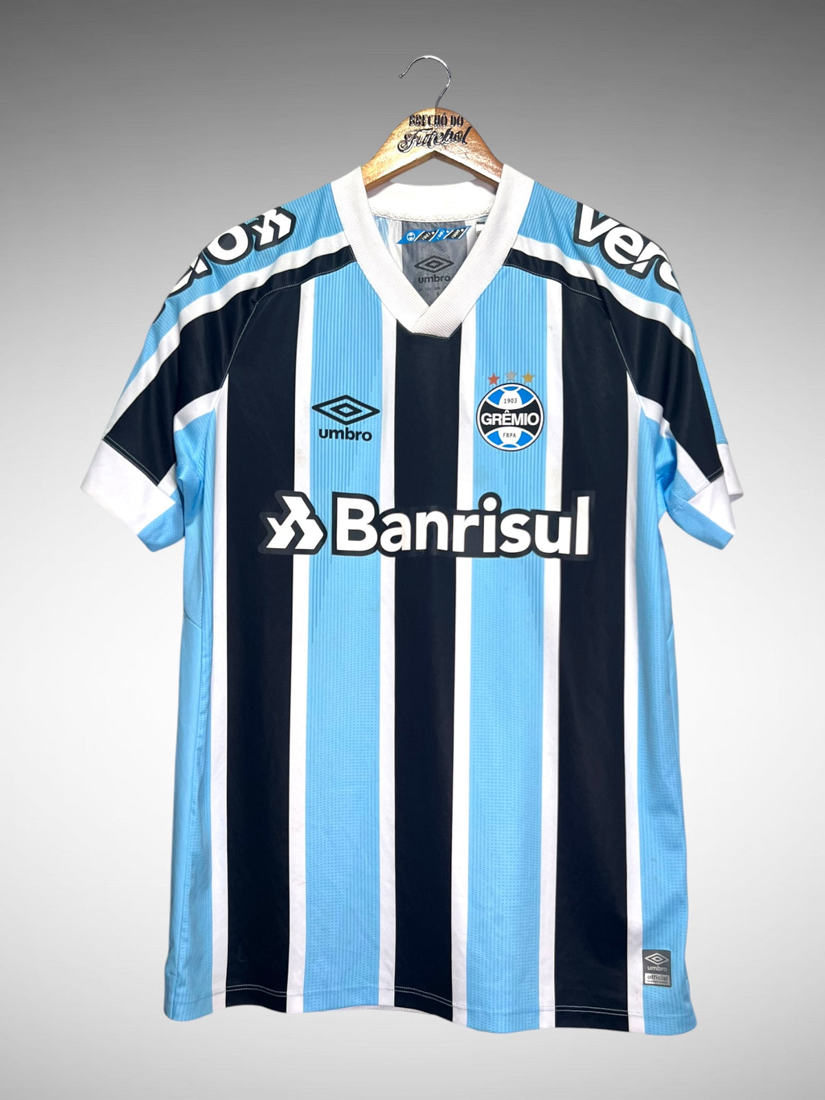 Grêmio 2021 Primeira Camisa Tam G N 10 Ferreira.