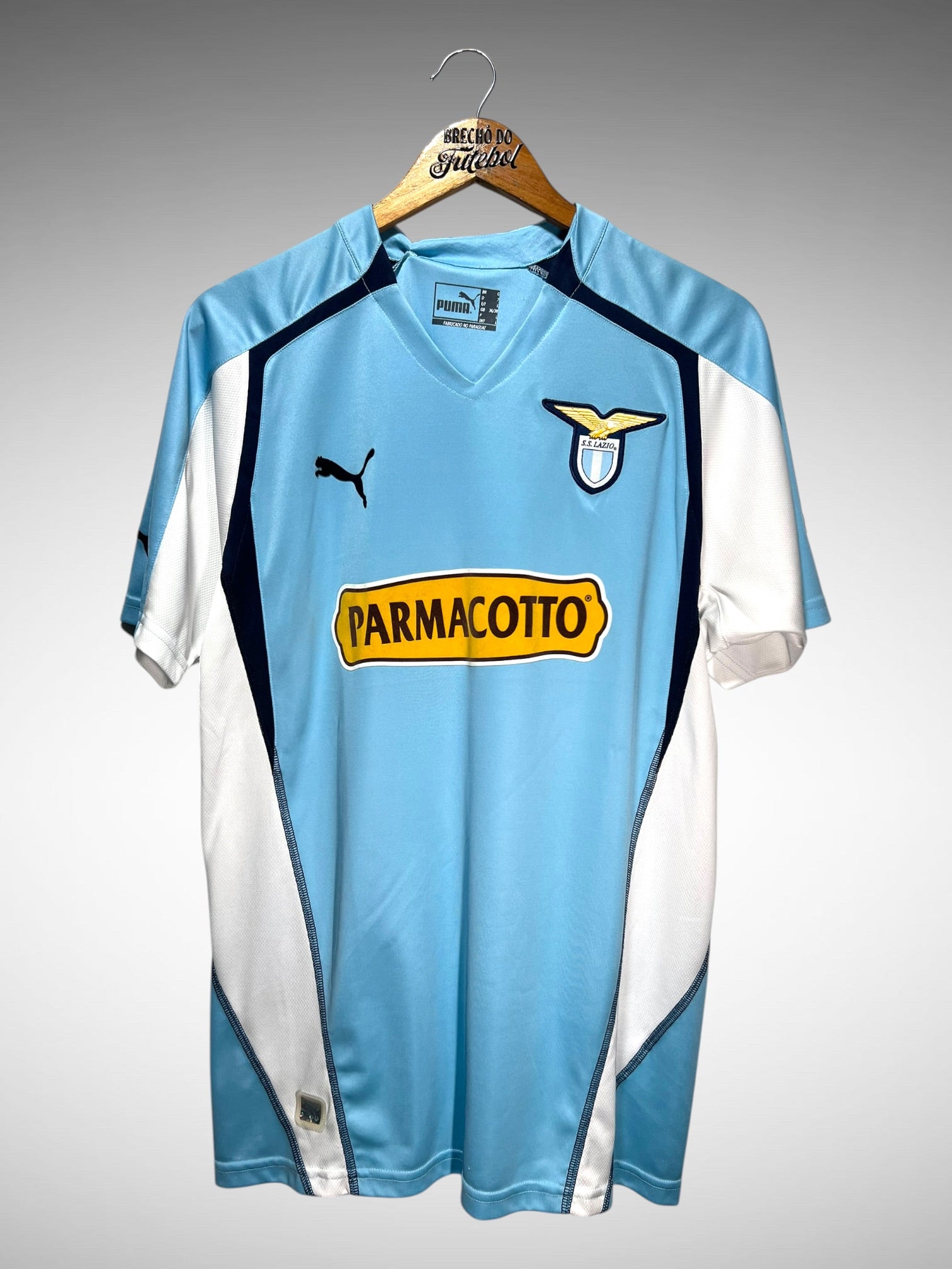 Lazio 2004 Primeira Camisa Tam G.