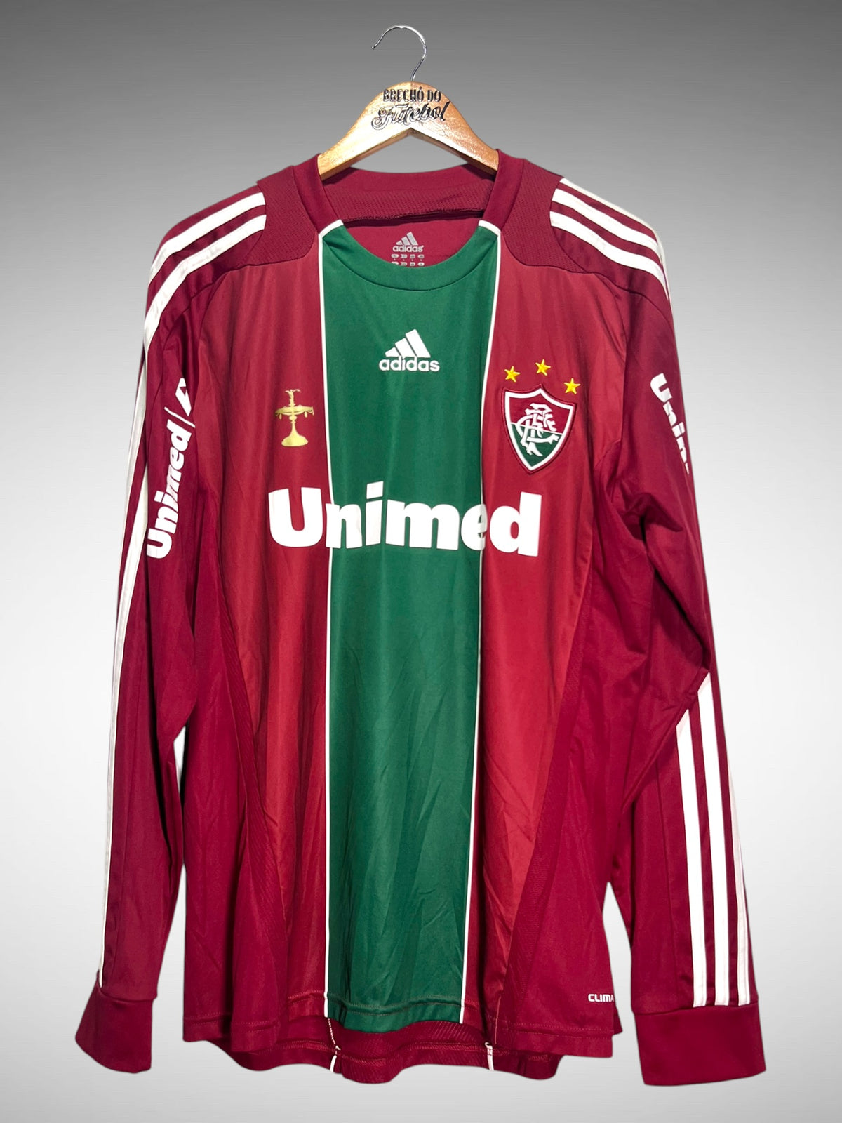 Fluminense 2010 Terceira Camisa Tam G N 8 Mangas Longas.