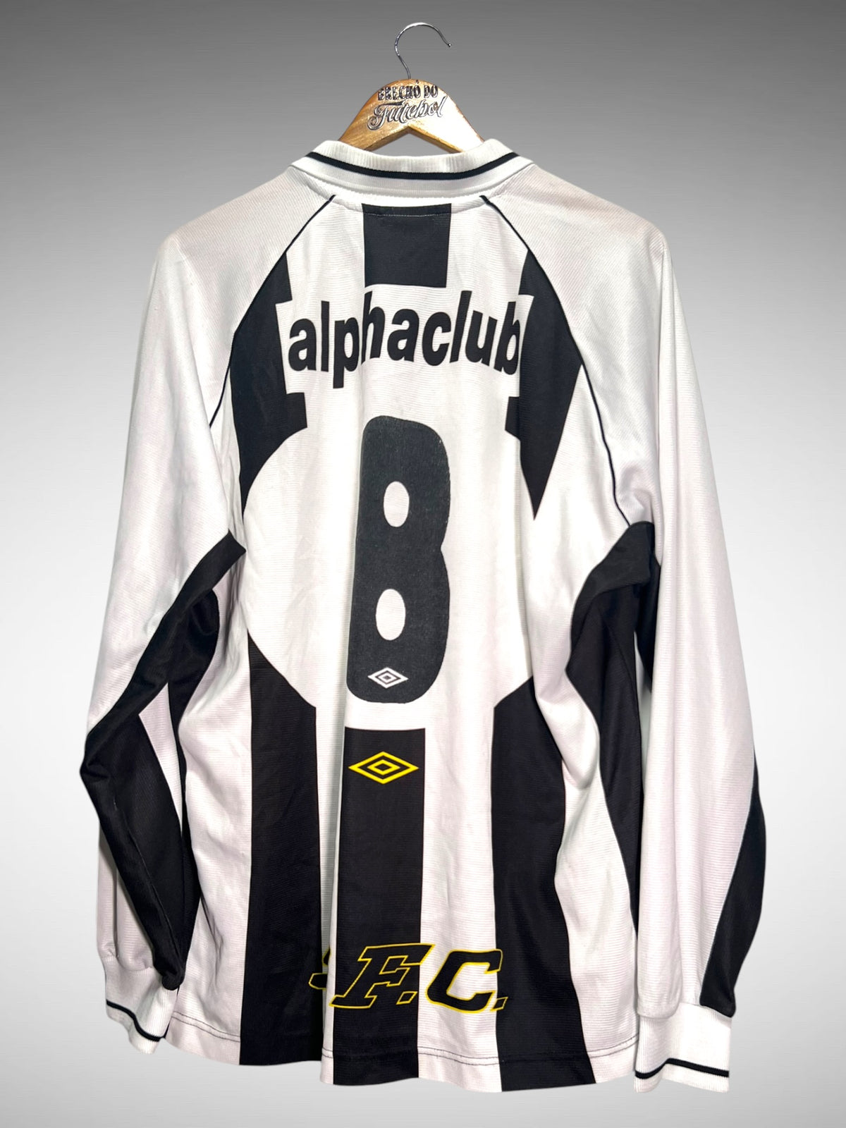 Santos 2000 Segunda Camisa Tam G N 8 Mangas Longas.