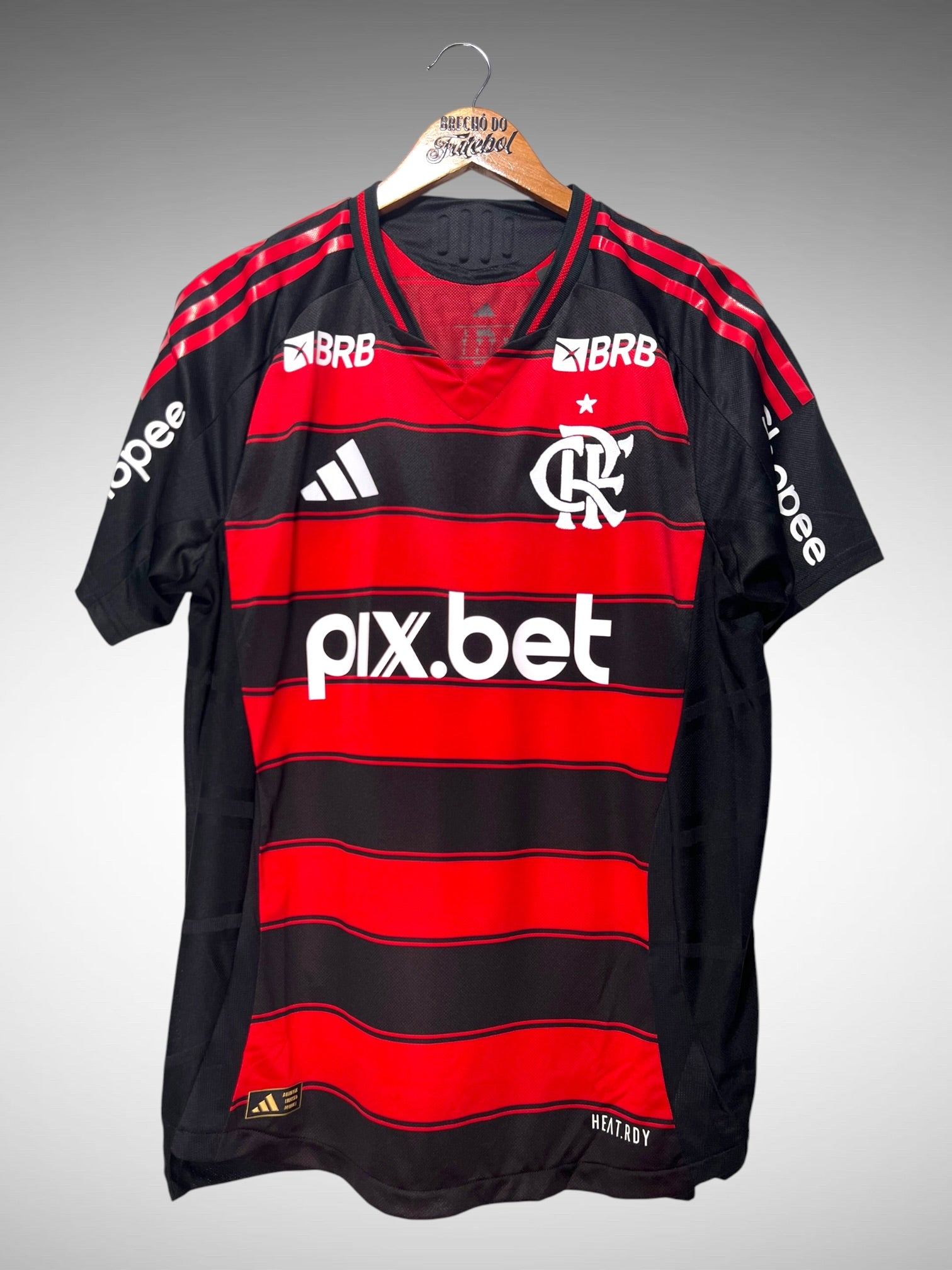 Flamengo 2025 Primeira Camisa Tam G N 4 Léo Pereira.