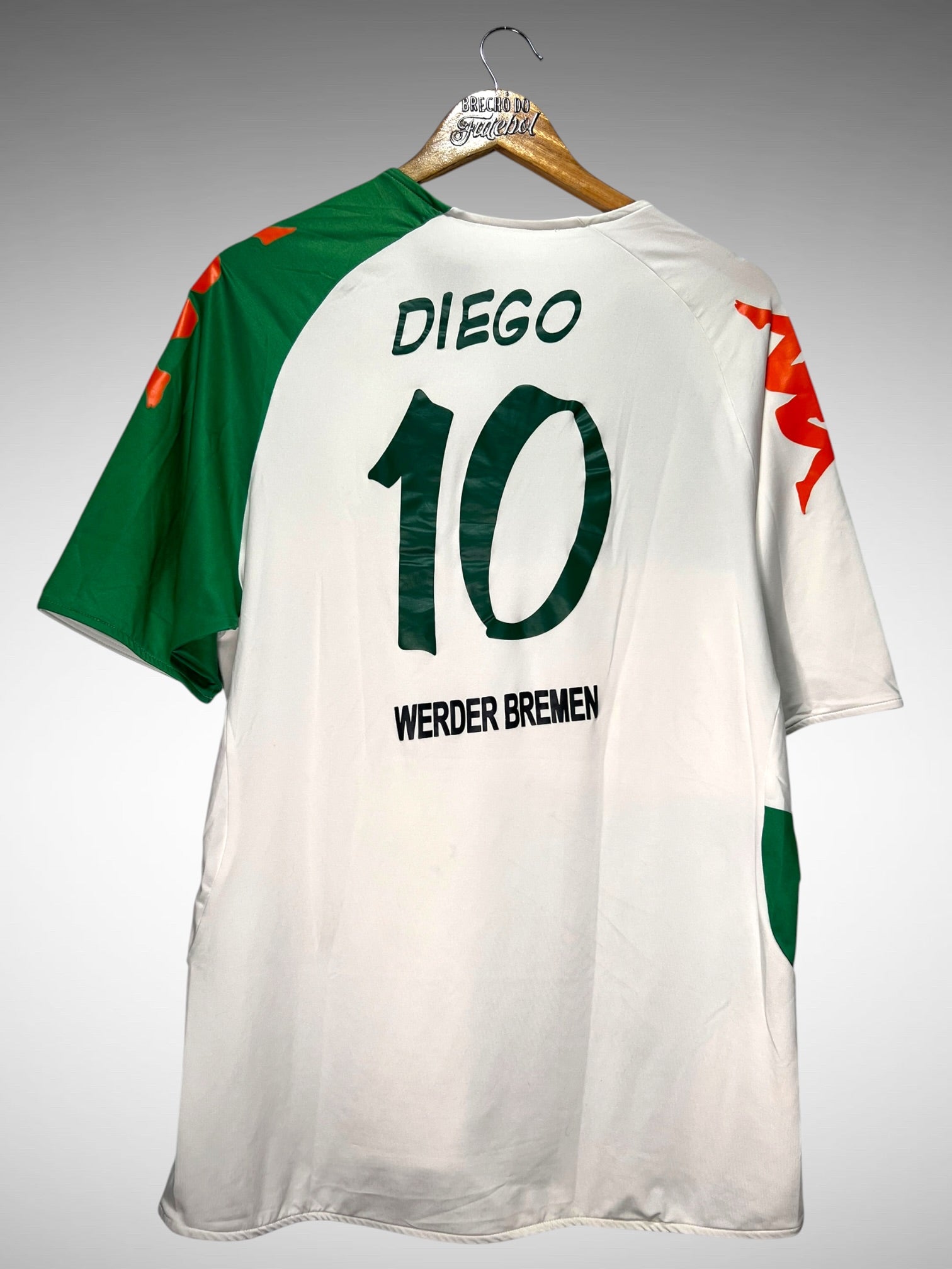 Werder Bremen 2006 Primeira Camisa Tam G N 10 Diego.