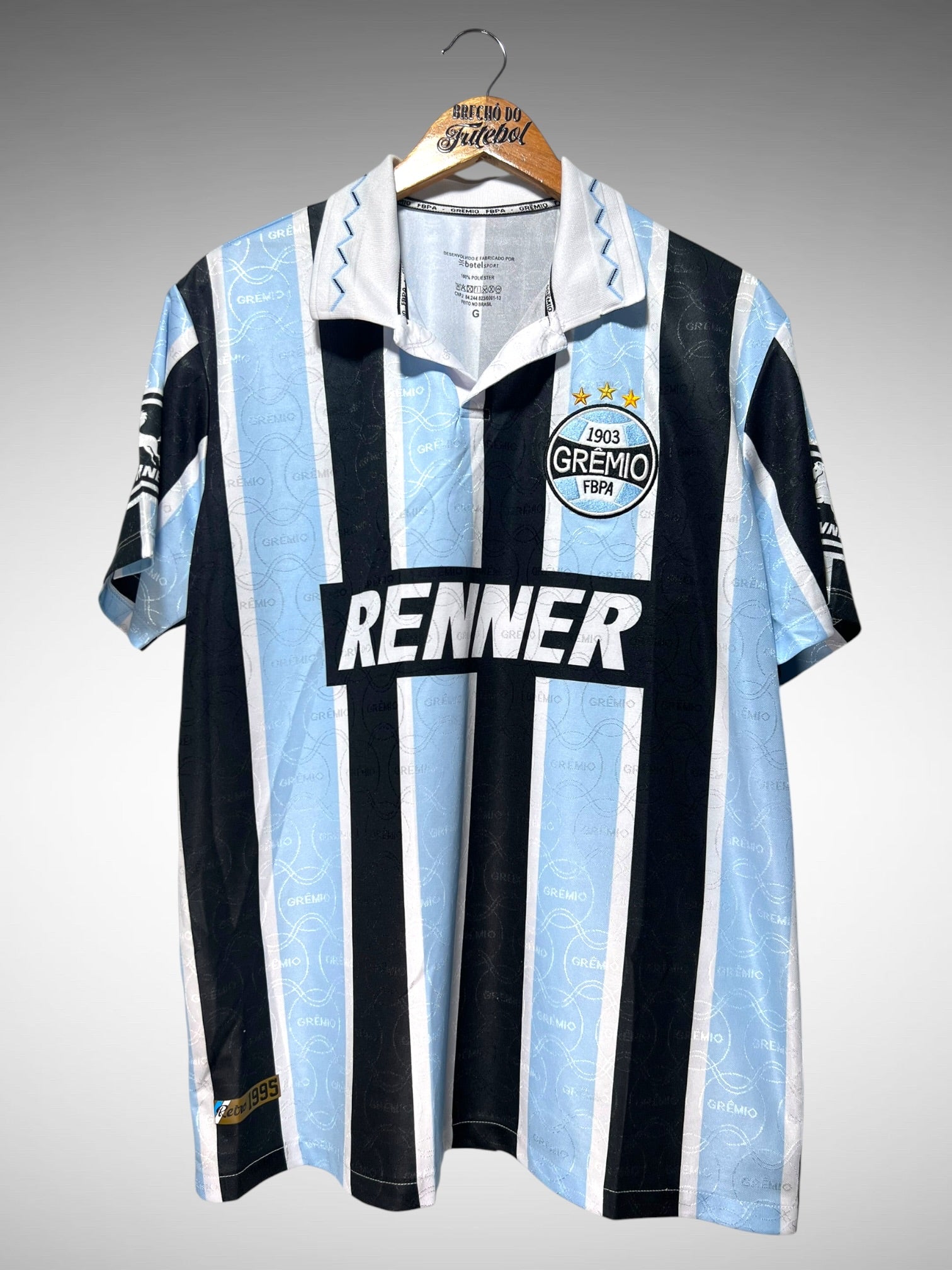 Grêmio Retrô 1995 Primeira Camisa Tam G N 16.