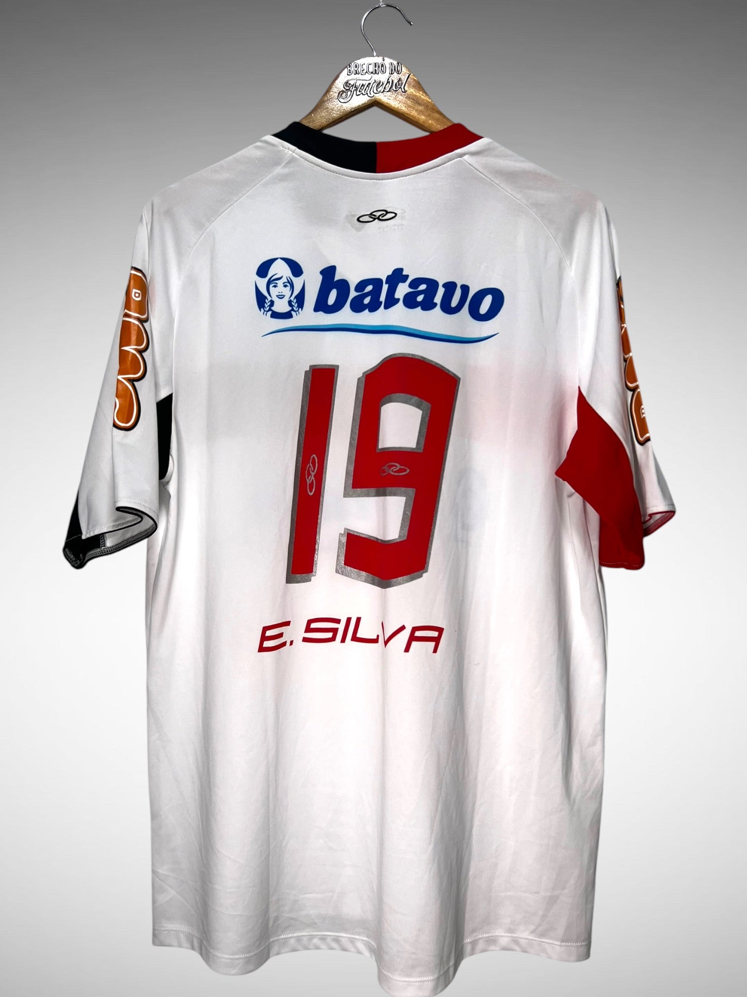 Flamengo 2010 Segunda Camisa Tam G N 19 E. Silva.