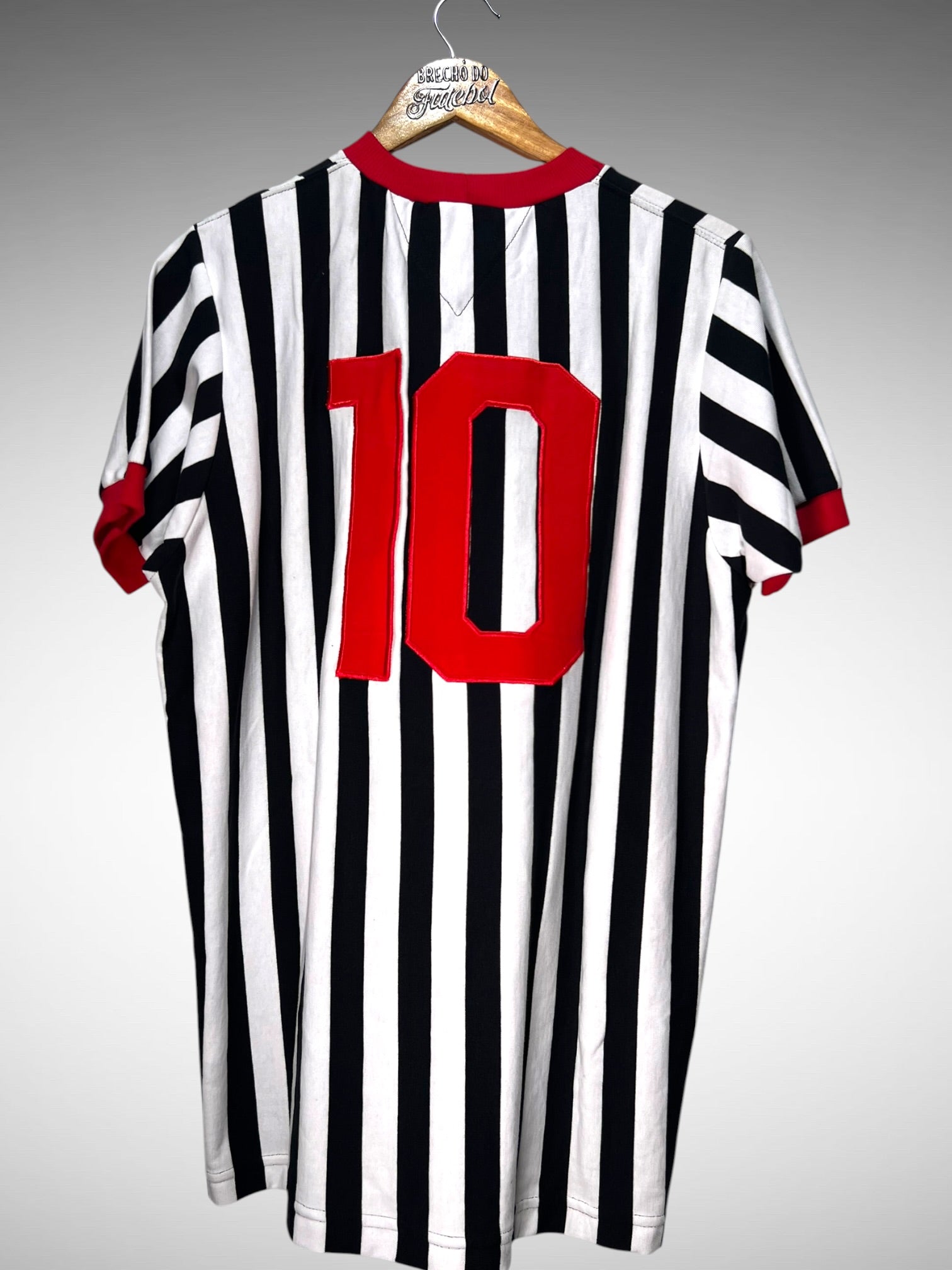 Federação Paulista de Futebol 1970's Primeira Camisa Tam G N 10.