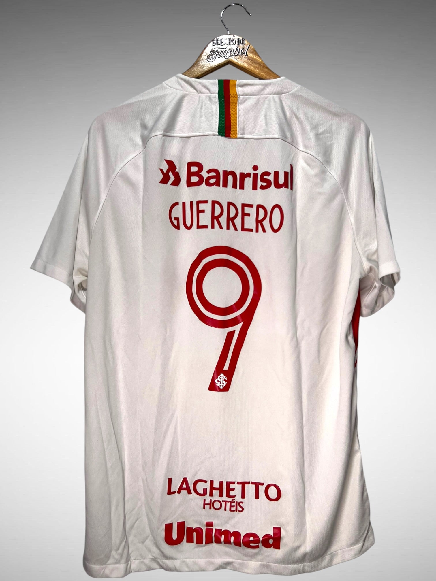 Internacional 2019 Segunda Camisa Tam GG N 9 Guerrero.