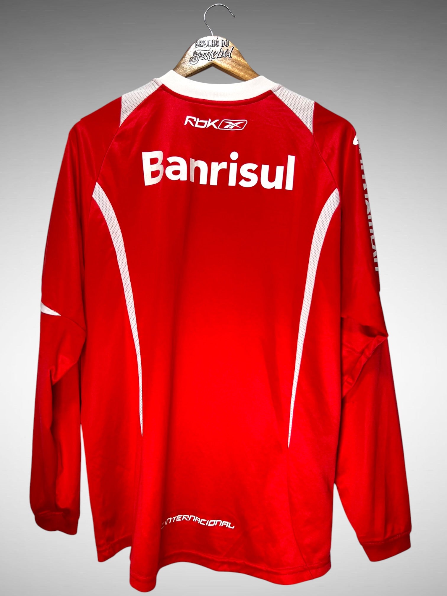 Internacional 2007 Primeira Camisa Tam G Mangas Longas.
