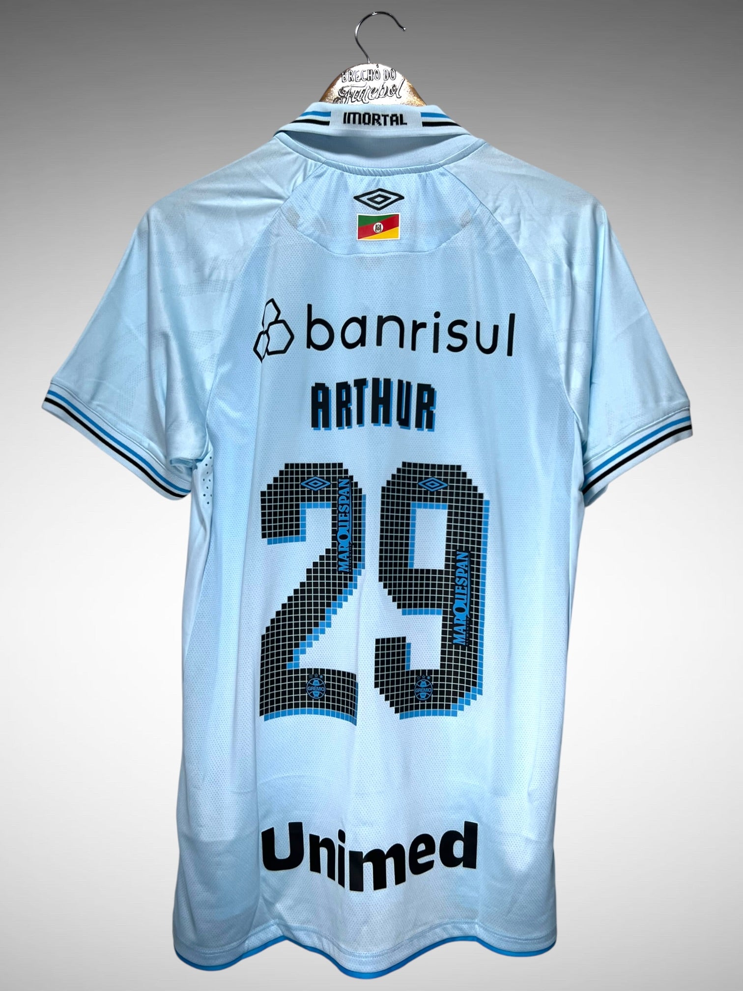 Grêmio 2025 Segunda Camisa Tam M N 29 Arthur.