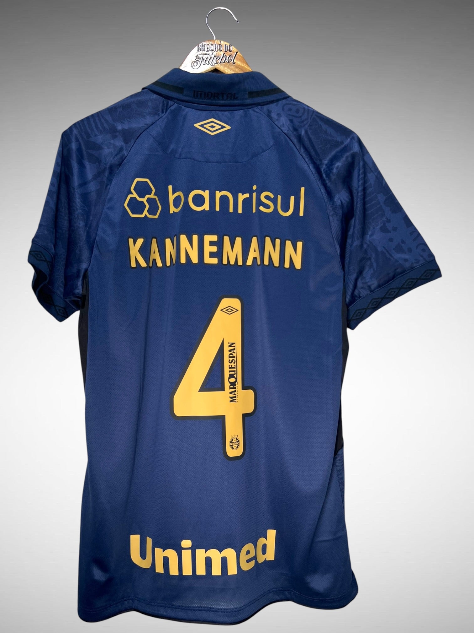 Grêmio 2025 Terceira Camisa Tam M N 4 Kannemann.