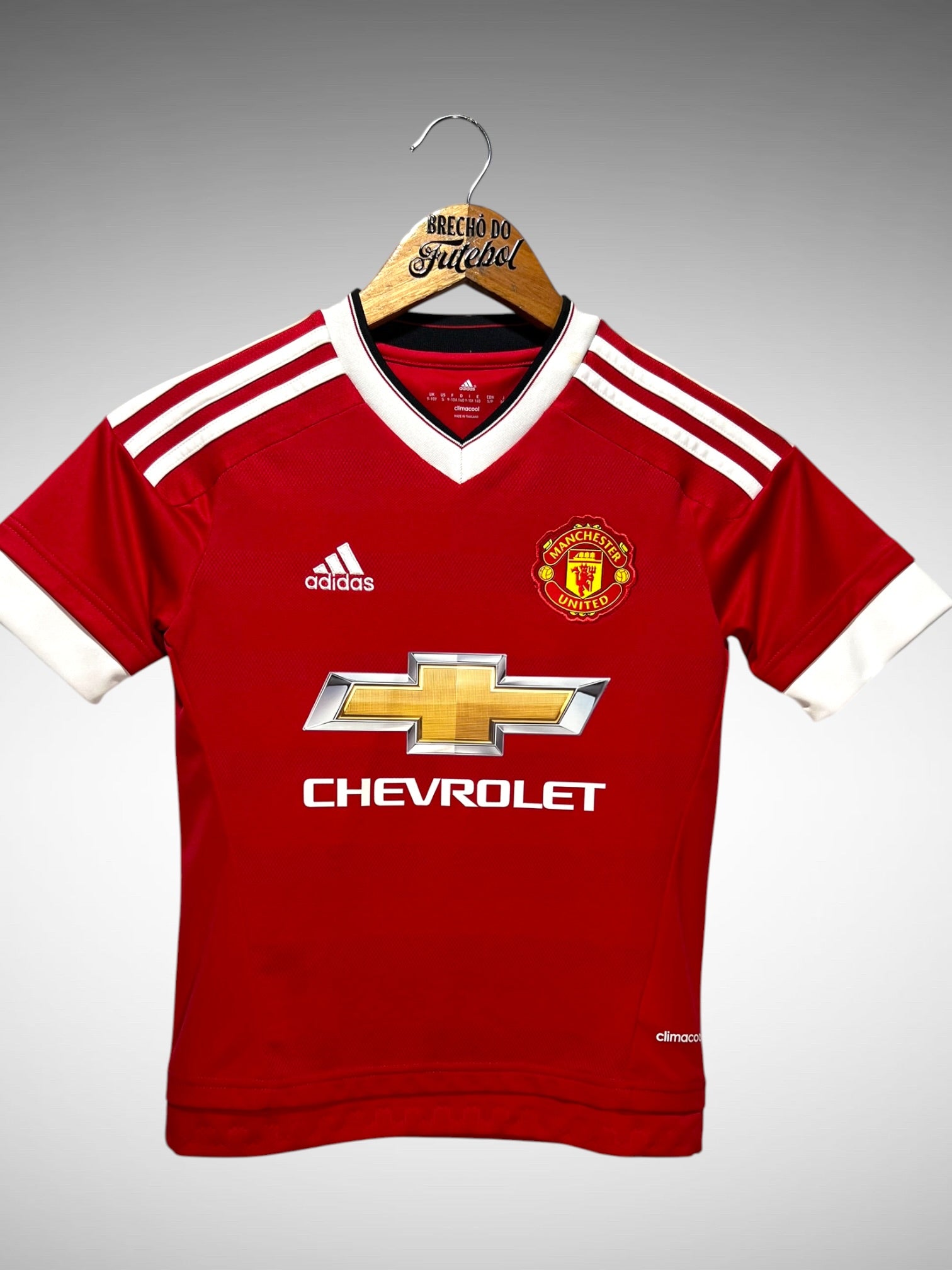 Manchester United 2015 Primeira Camisa Tam 10 anos Infantil.