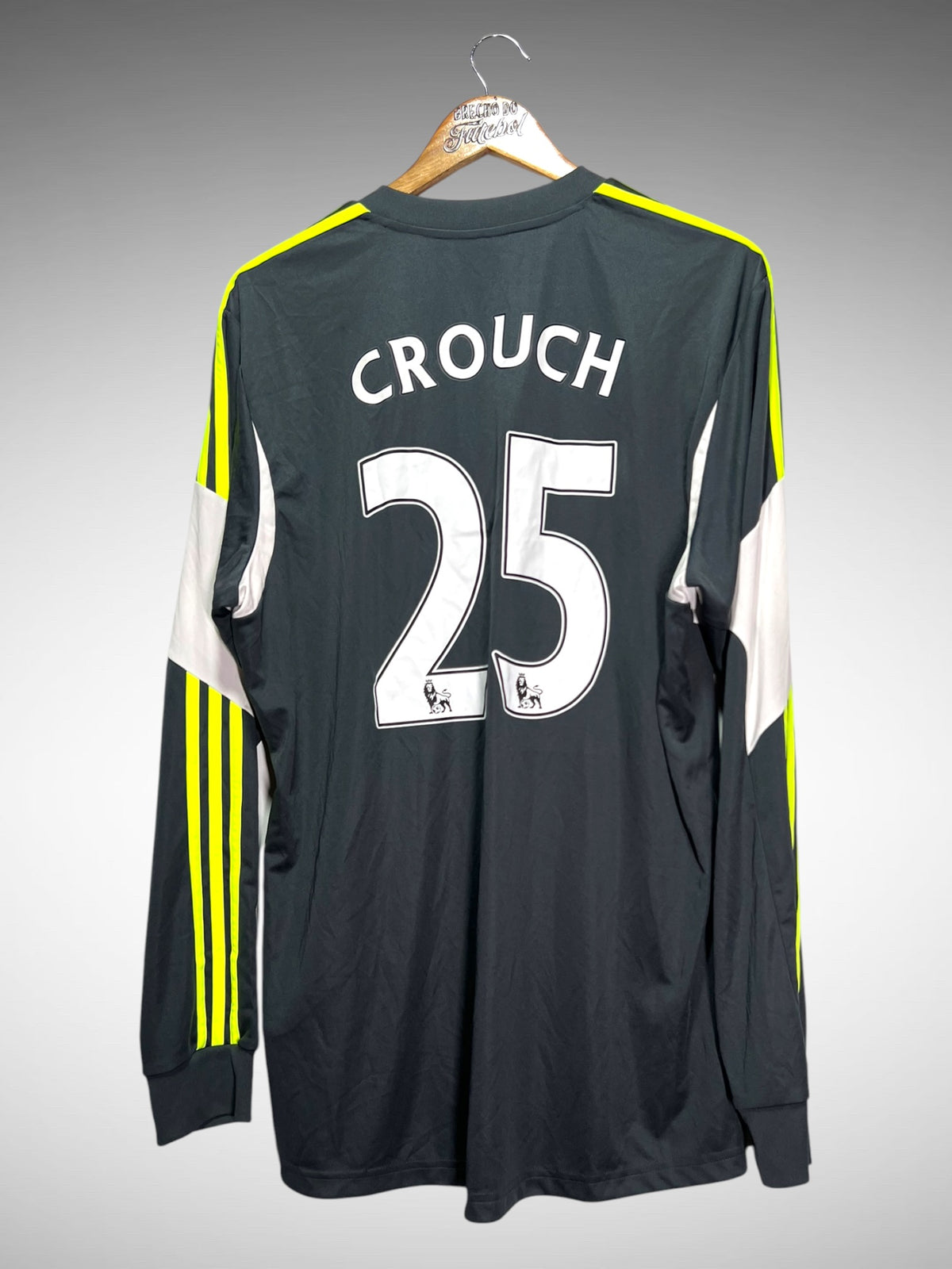 Stoke City 2013 Segunda Camisa Tam GG N 25 Crouch Mangas Longas.