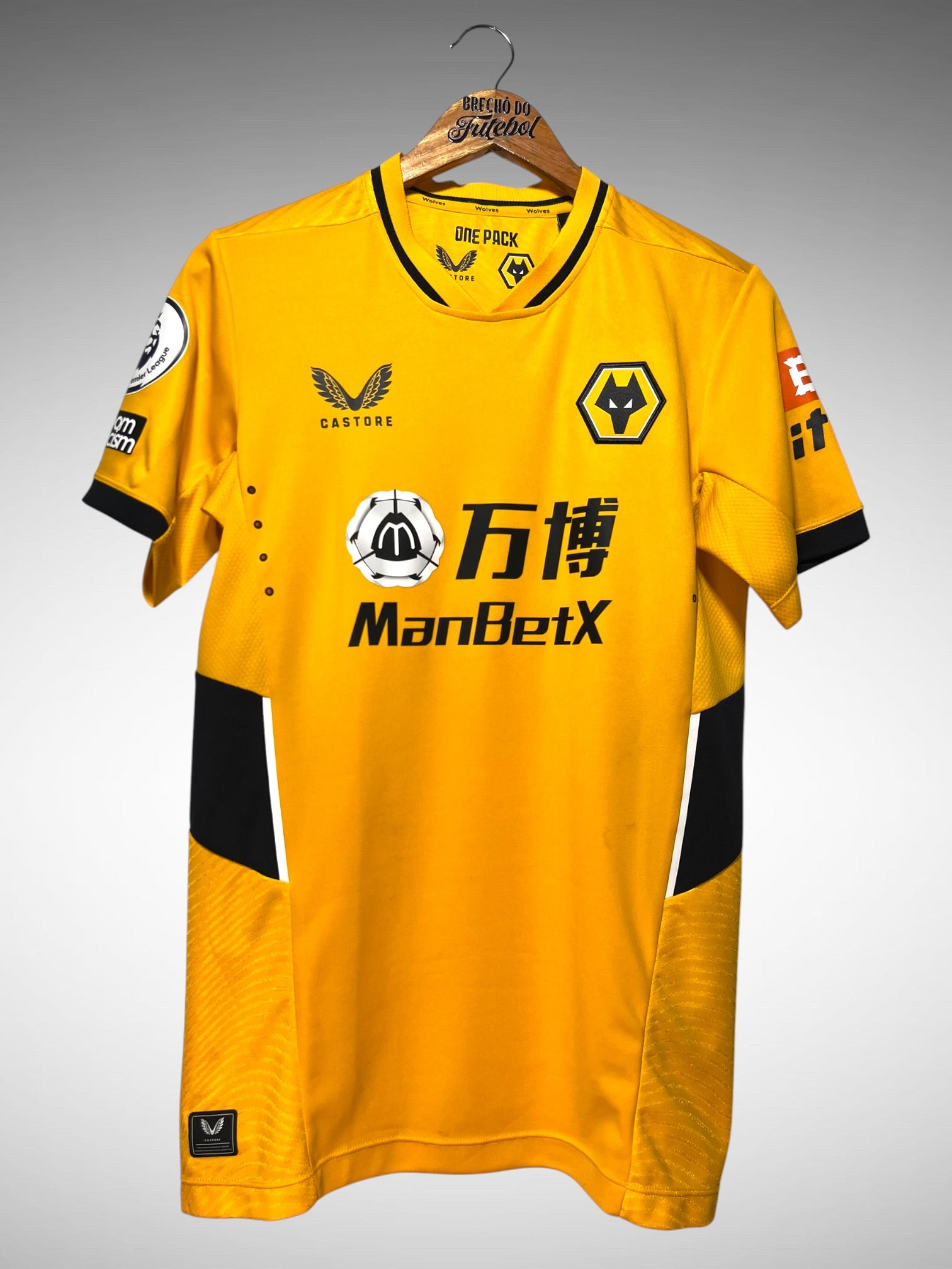 Wolverhampton 2021 Primeira Camisa Tam P N 5 Marçal.
