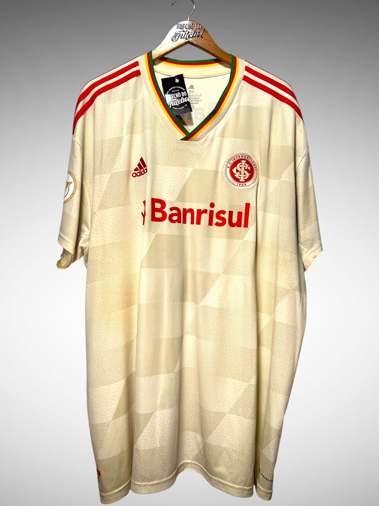 Internacional 2022 Segunda Camisa Tam 4G N 16 F. Bustos.