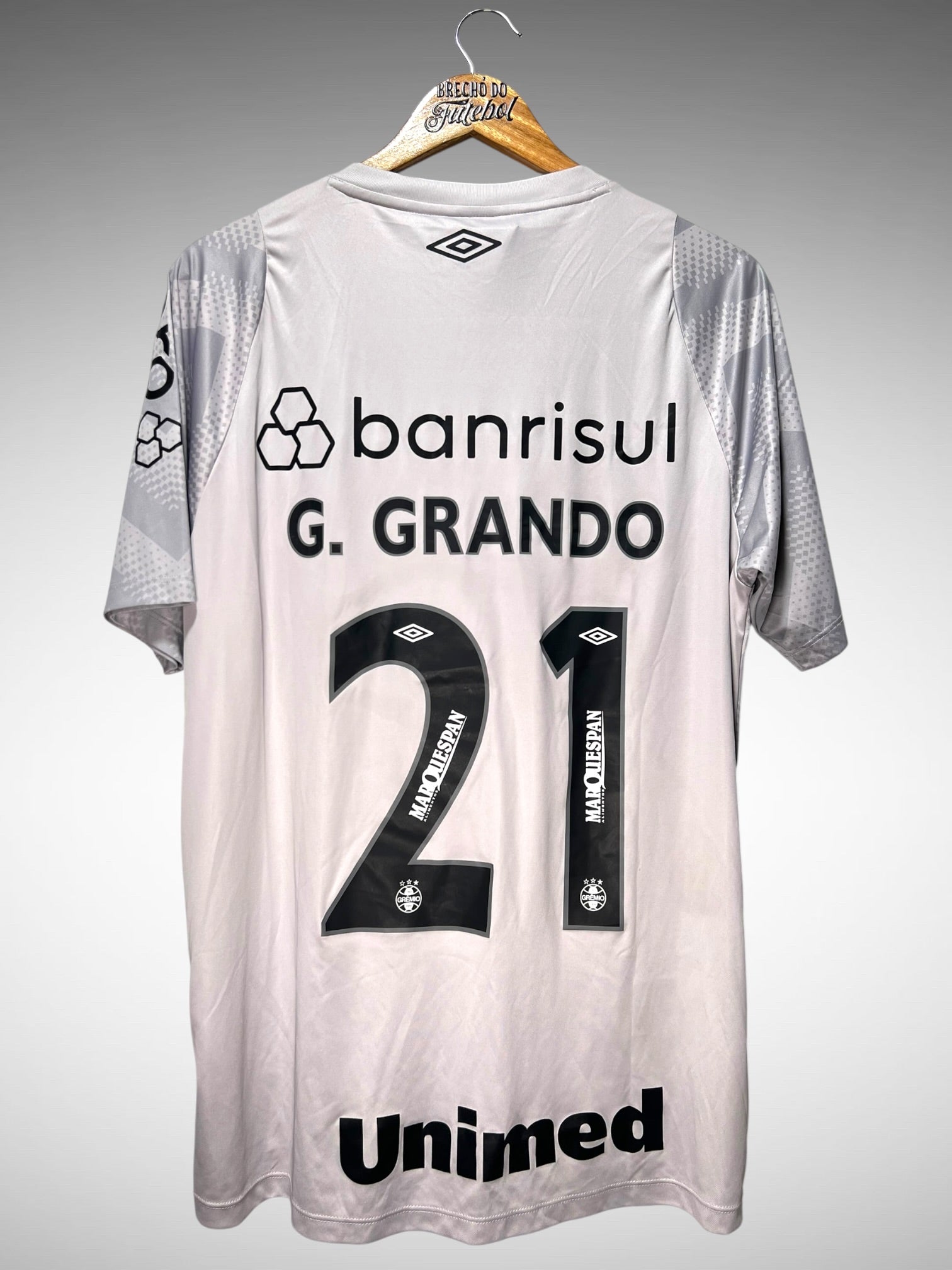 Grêmio 2024 Camisa de Goleiro Tam G N 21 G. Grando.