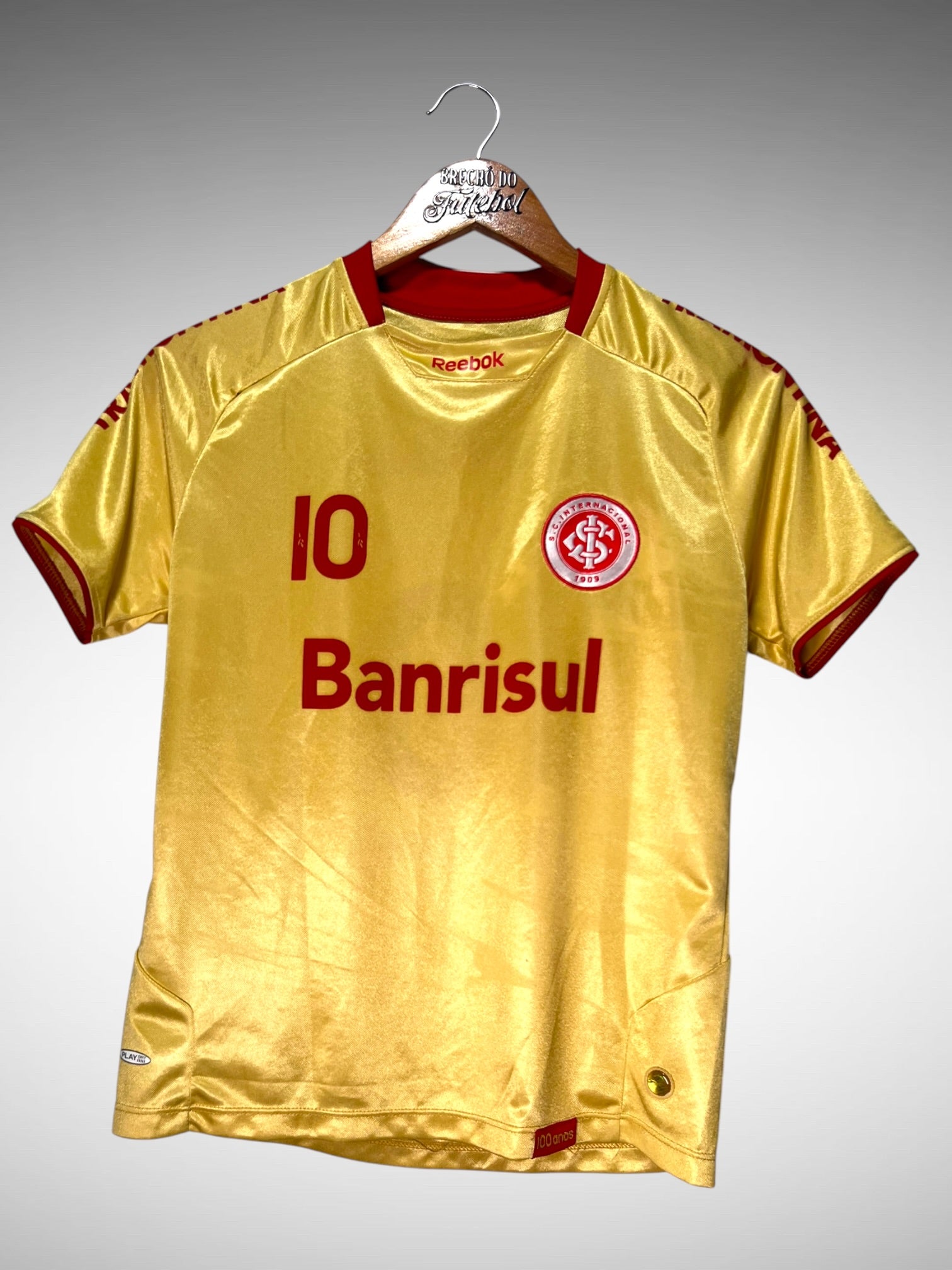 Internacional 2009 Terceira Camisa Tam 12 anos Infantil N 10.