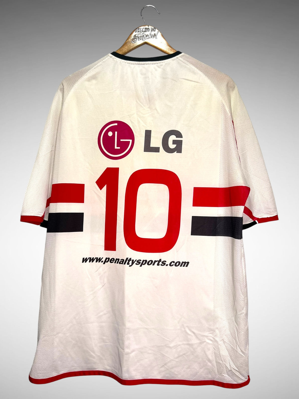 São Paulo 2002 Primeira Camisa Tam GG N 10.