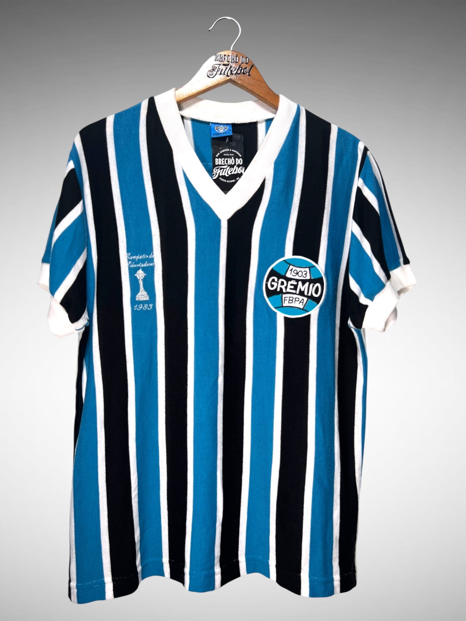 Grêmio Retrô Primeira Camisa Tam G N 7.