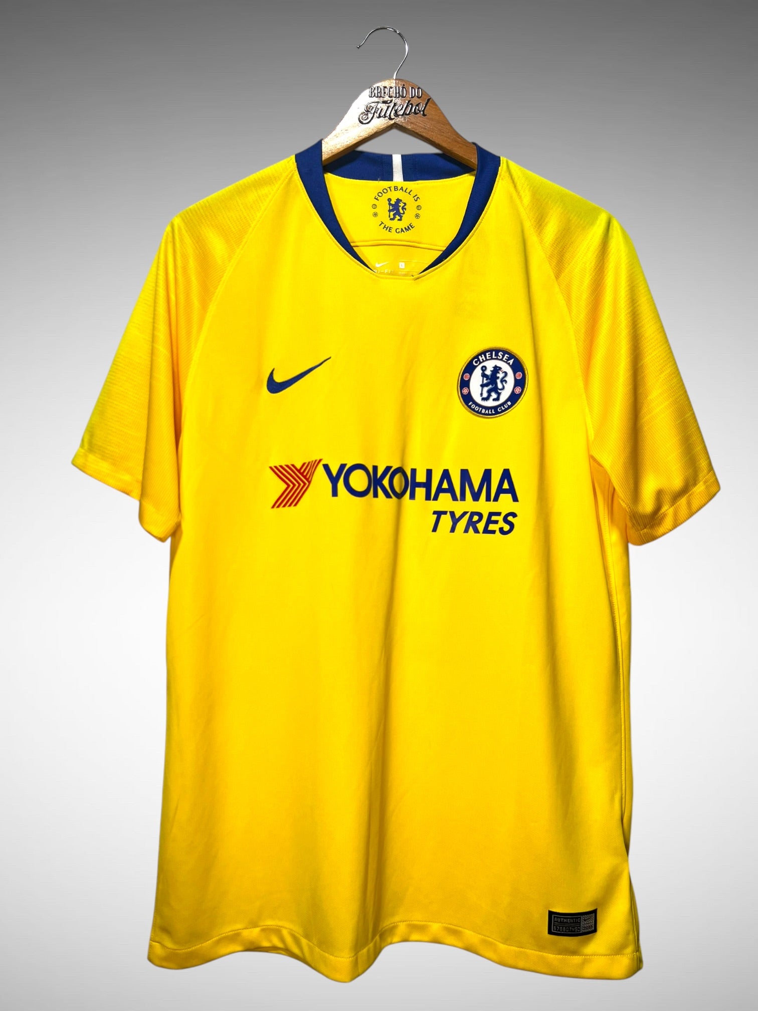 Chelsea 2018 Segunda Camisa Tam G N 28 Azpilicueta.