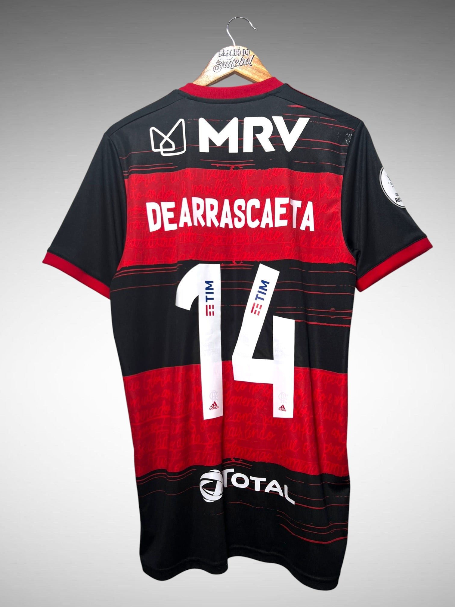 Flamengo 2020 Primeira Camisa Tam M N 14 De Arrascaeta.