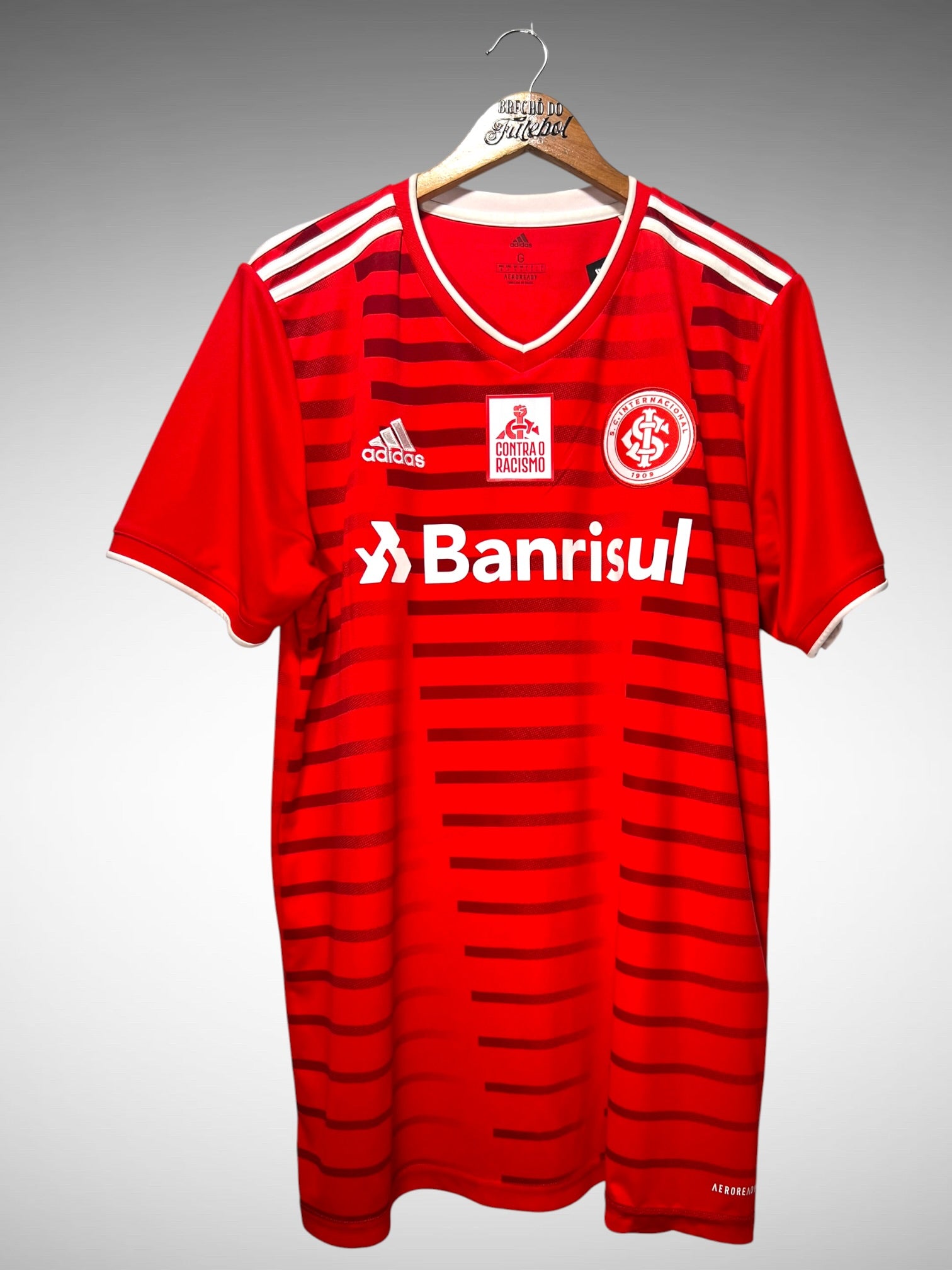 Internacional 2021 Primeira Camisa Tam G N 10 Taison.