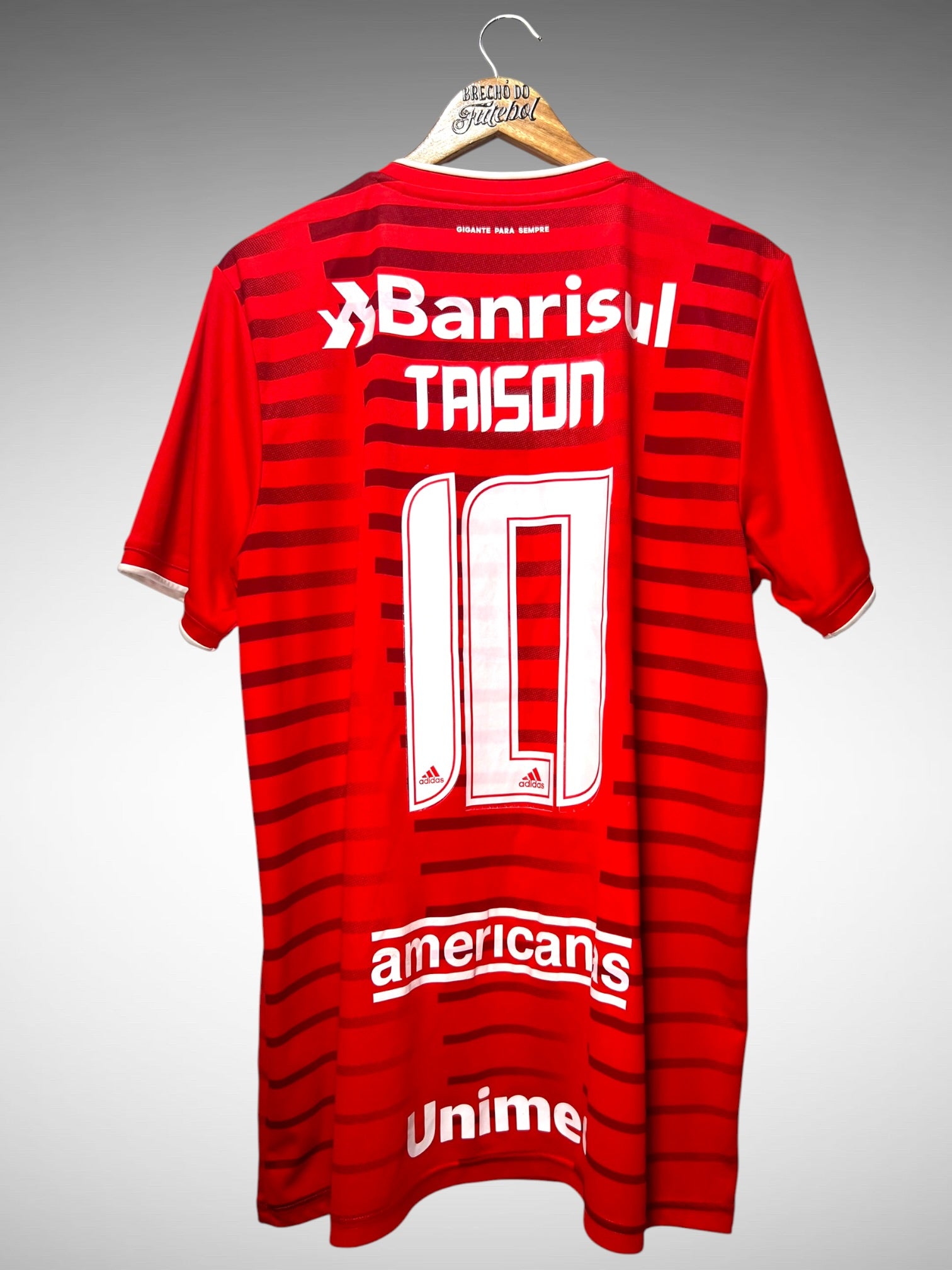 Internacional 2021 Primeira Camisa Tam G N 10 Taison.