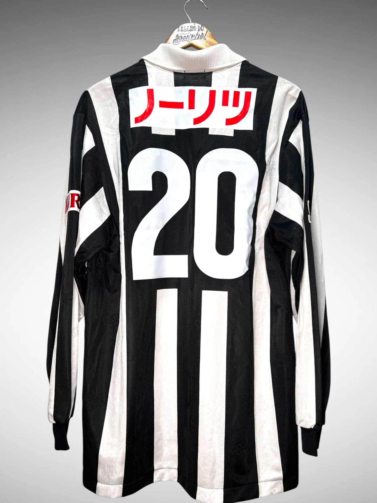 Vissel Kobe 2002 Primeira Camisa Tam GG N 20 Mangas Longas.