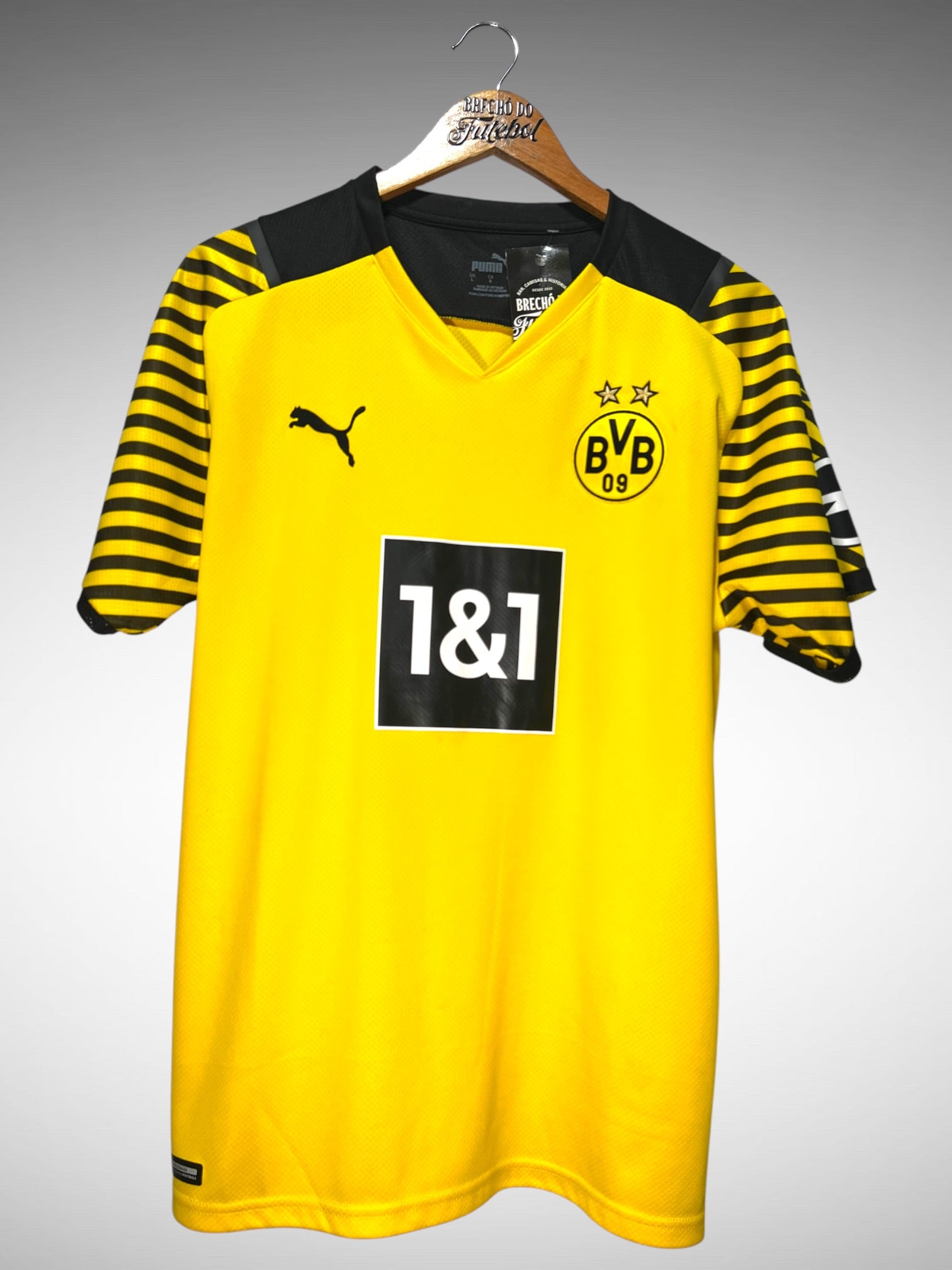Borussia Dortmund 2021 Primeira Camisa Tam G.
