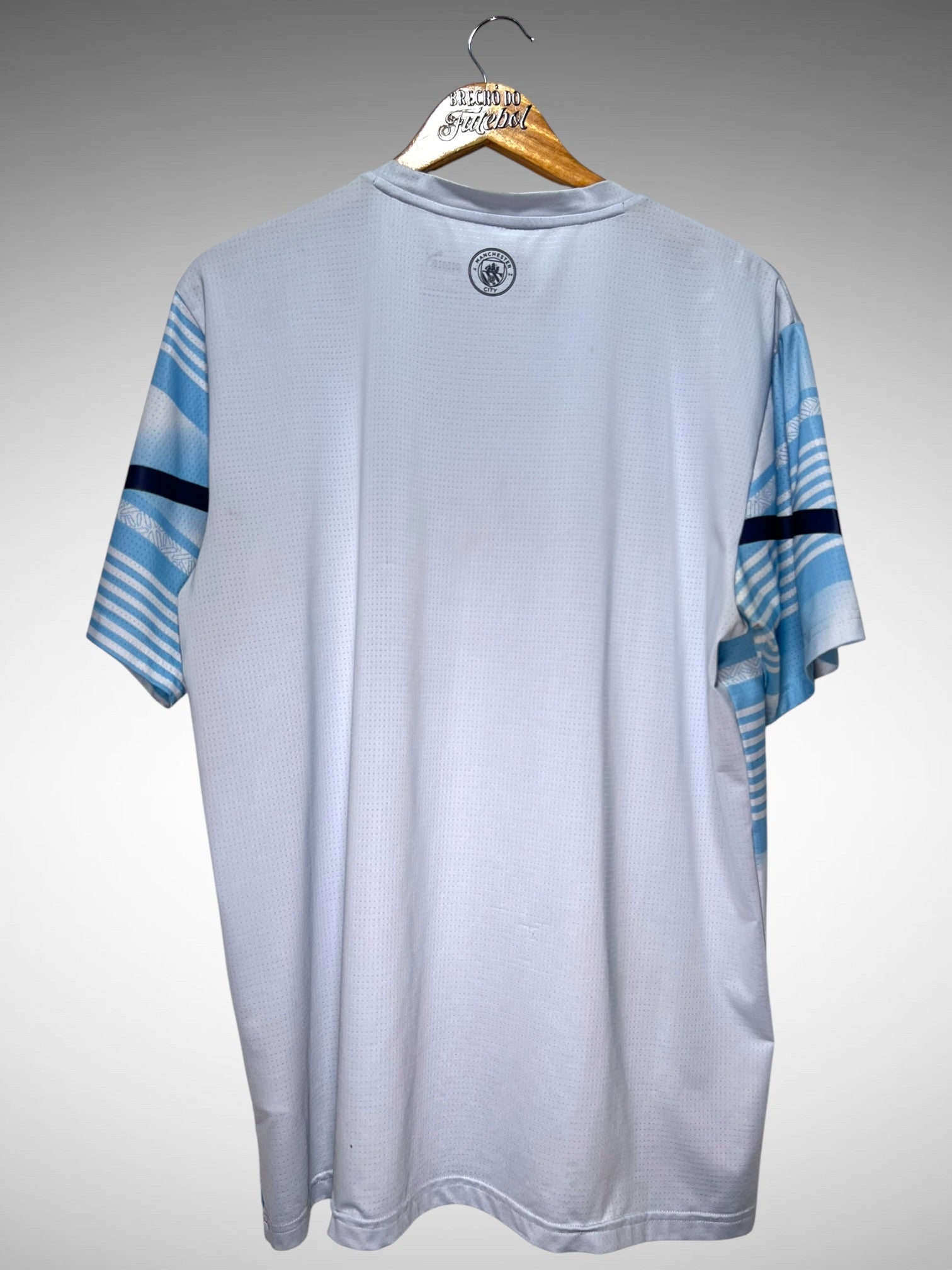 Manchester City 2021 Camisa Pré-Jogo Tam G.