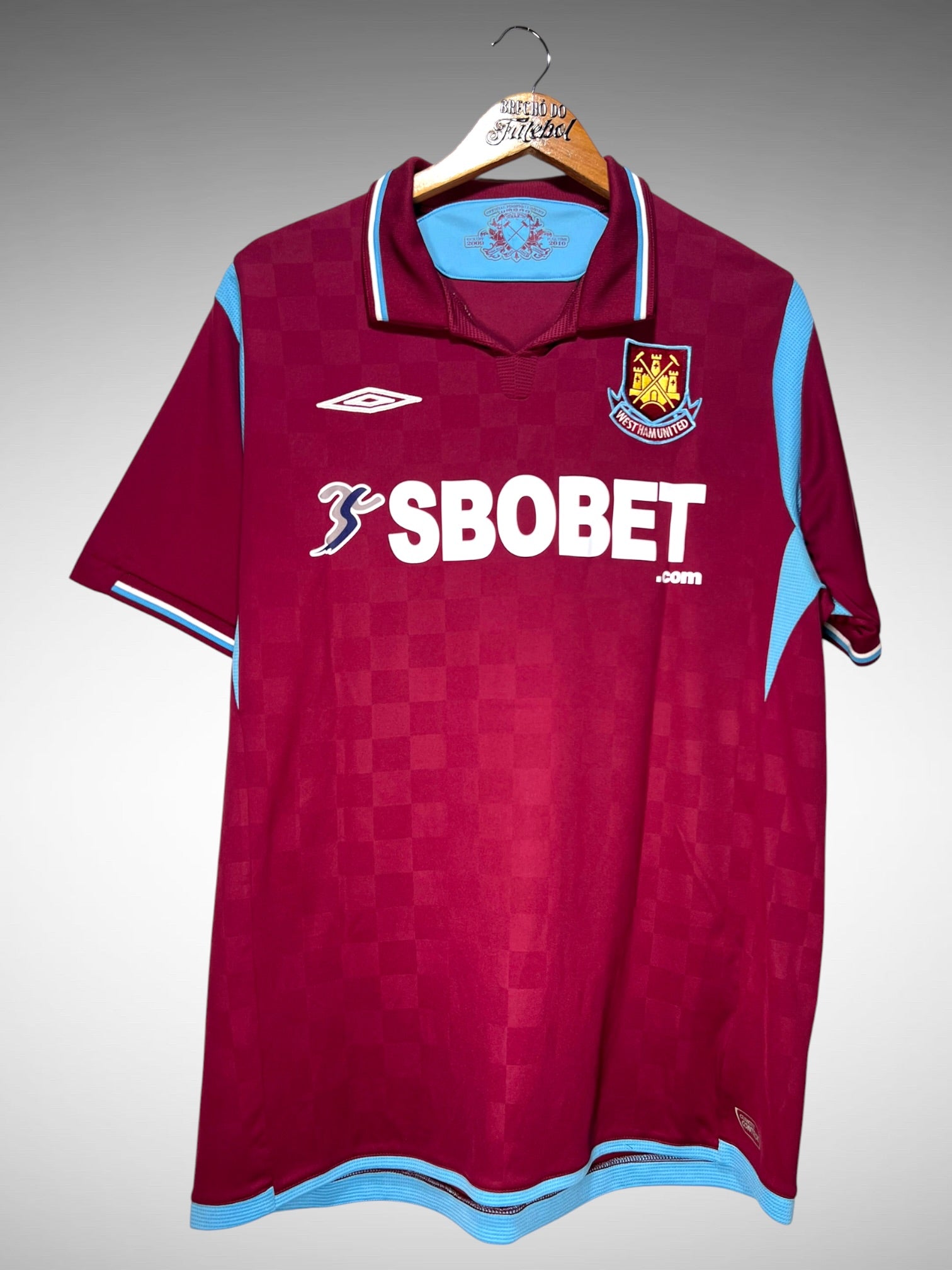 West Ham 2009 Primeira Camisa Tam GG.