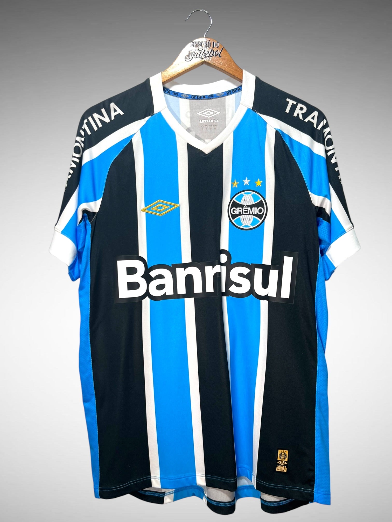 Grêmio 2015 Primeira Camisa Tam G N 3 Geromel.