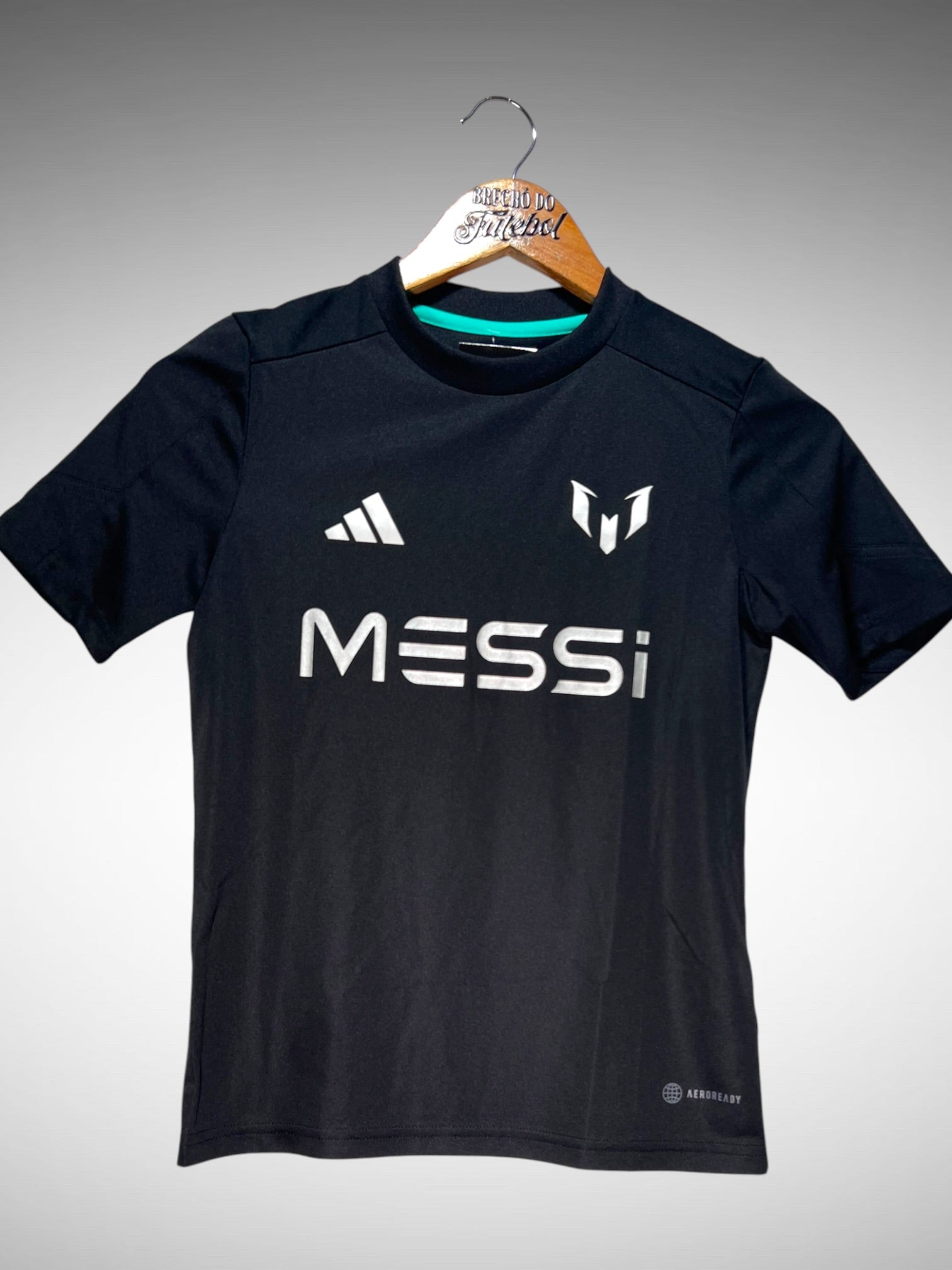 Messi Camisa Wordmark Tam 10 anos Infantil.