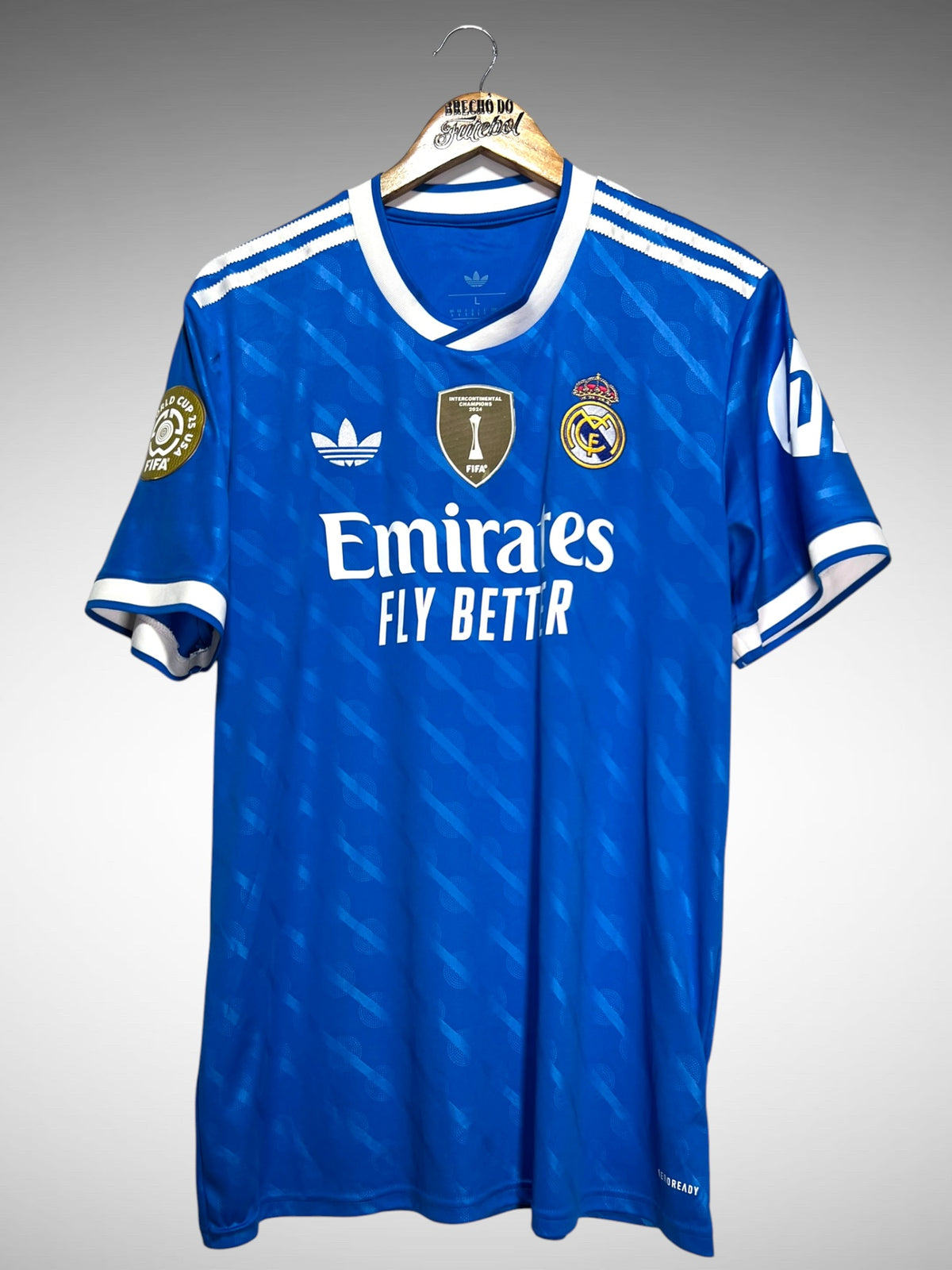 Real Madrid 2025 Terceira Camisa Tam G.