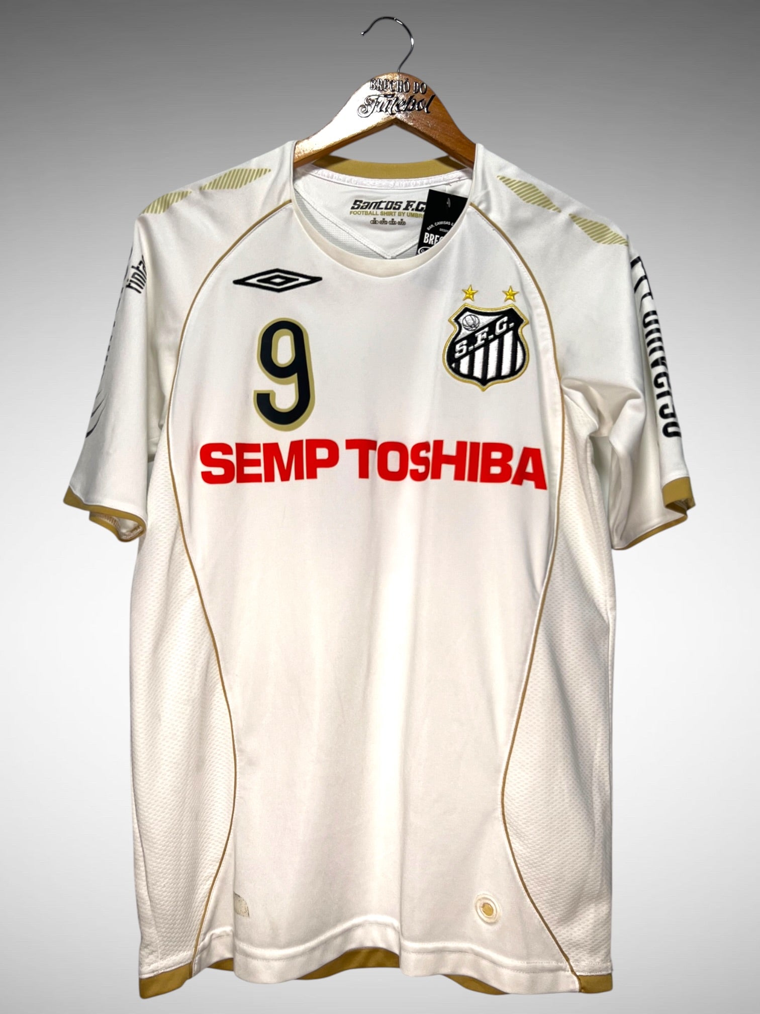 Santos 2008 Primeira Camisa Tam M N 9.