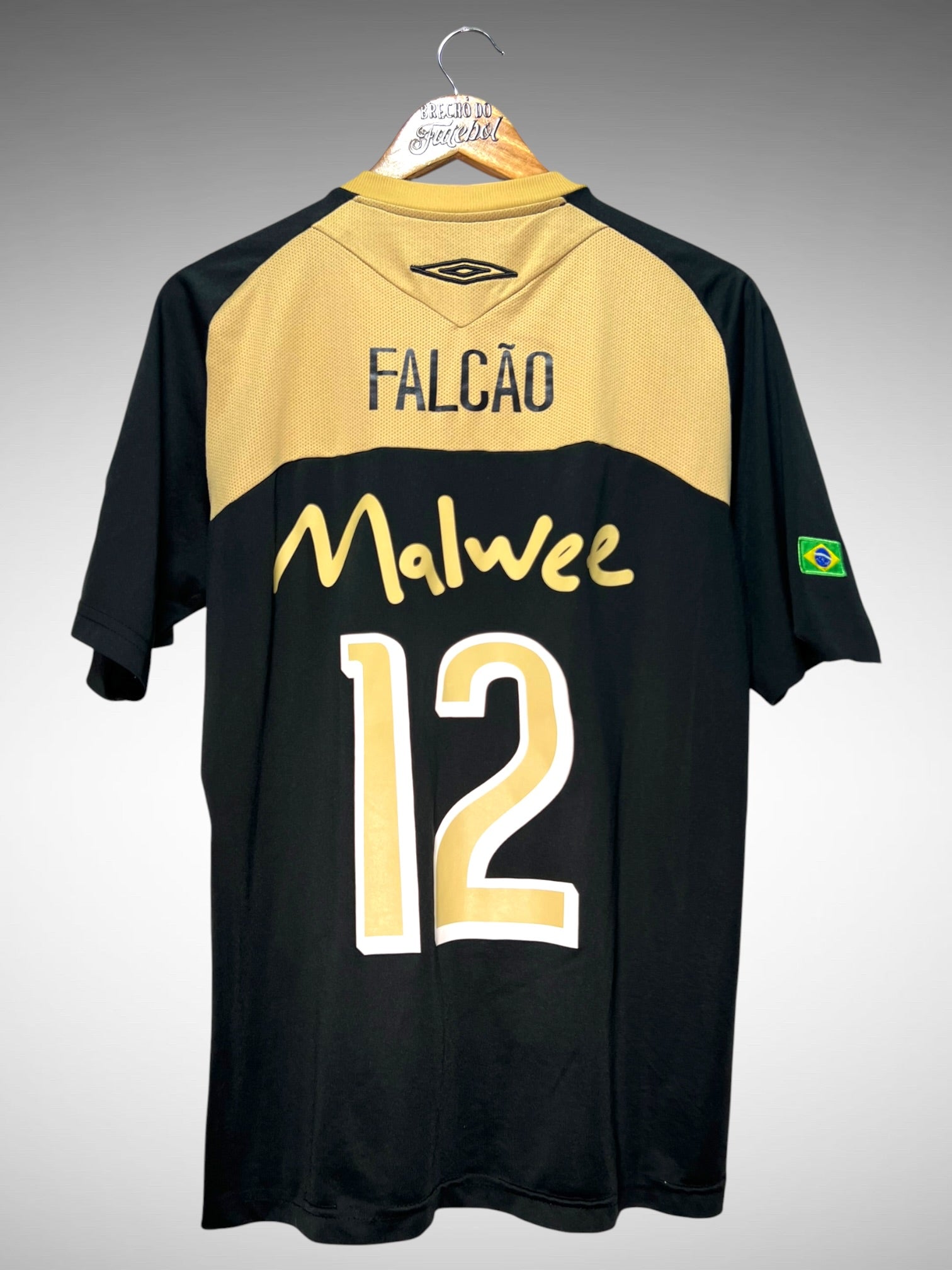 Jaraguá Futsal 2009 Segunda Camisa Tam M N 12 Falcão.