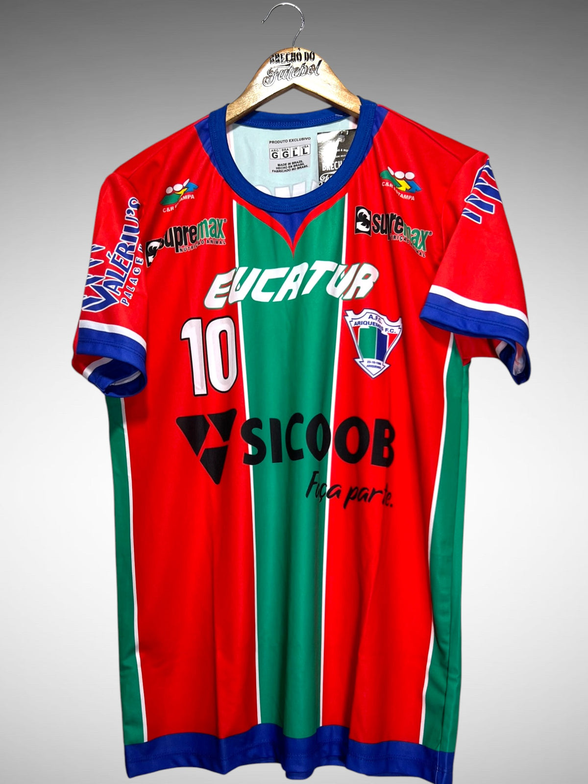 Ariquemes 2017 Primeira Camisa Tam G N 10.