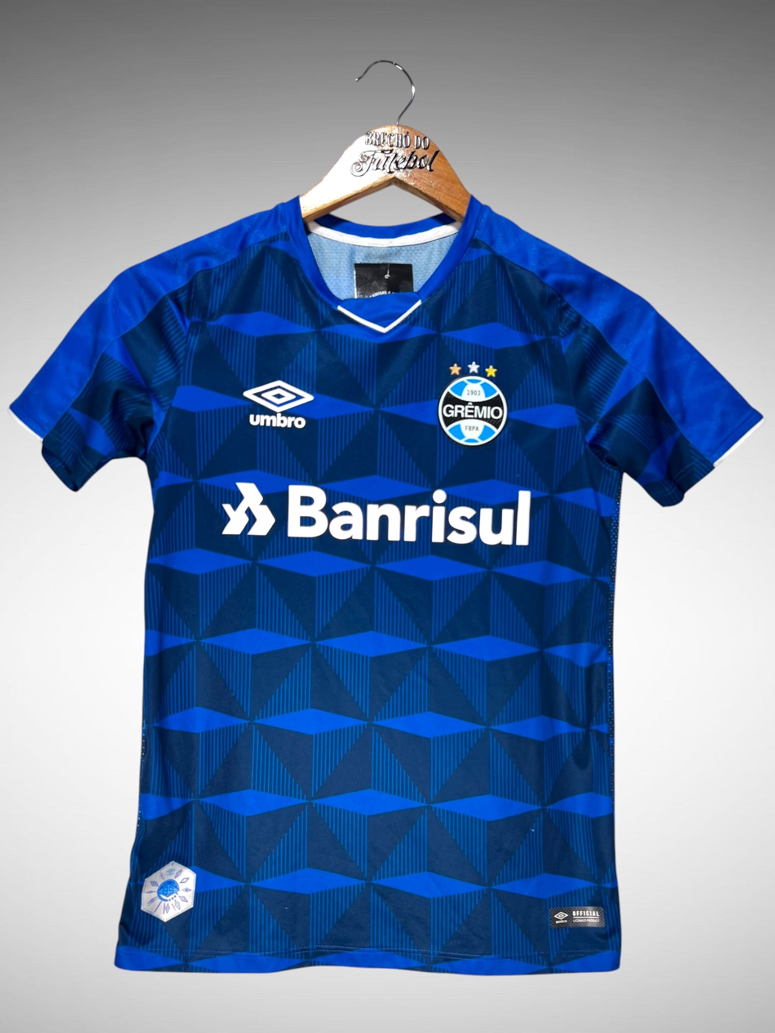 Grêmio 2019 Terceira Camisa Tam 10 anos Infantil.