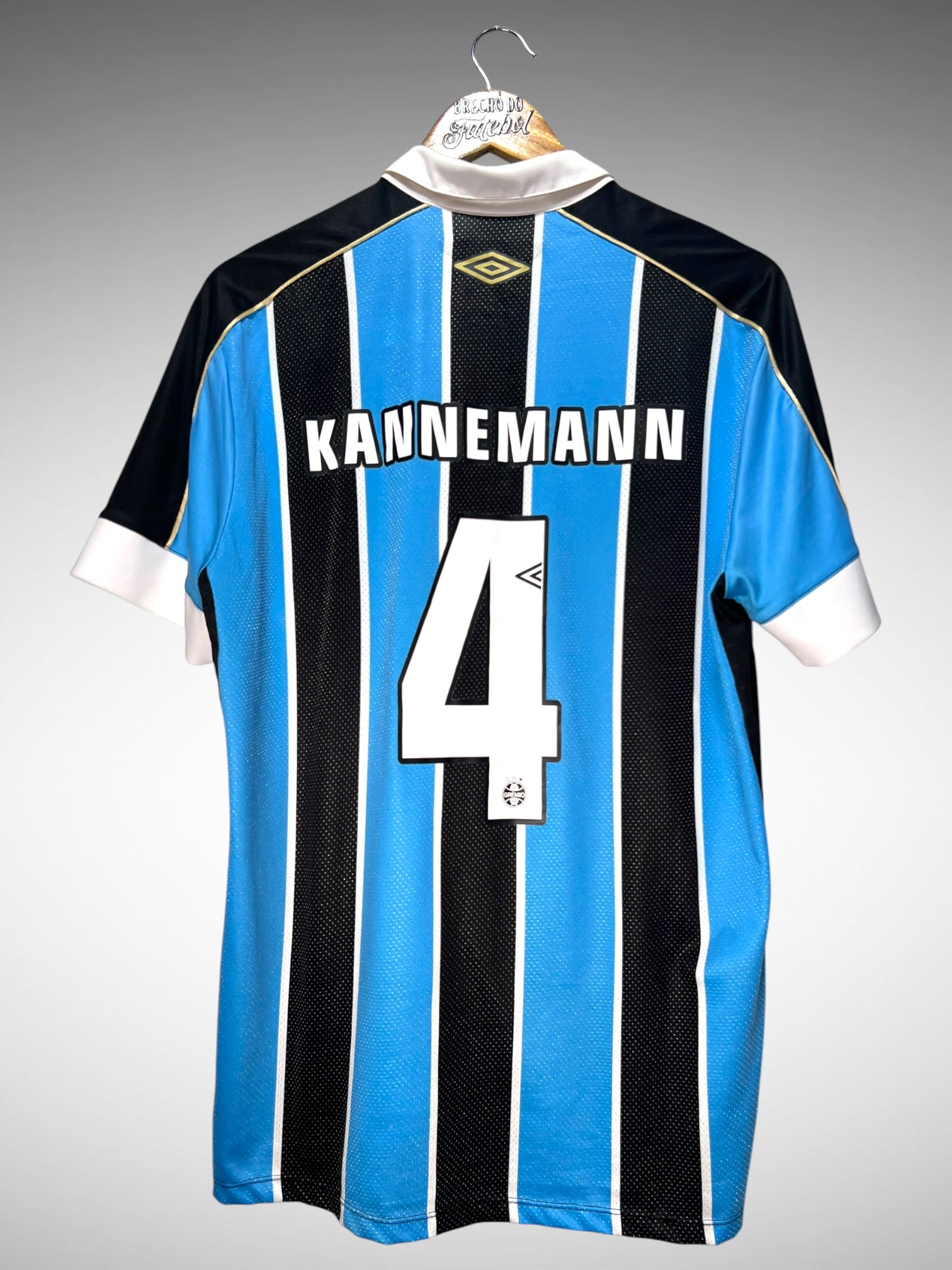 Grêmio 2019 Primeira Camisa Tam G N 4 Kannemann.