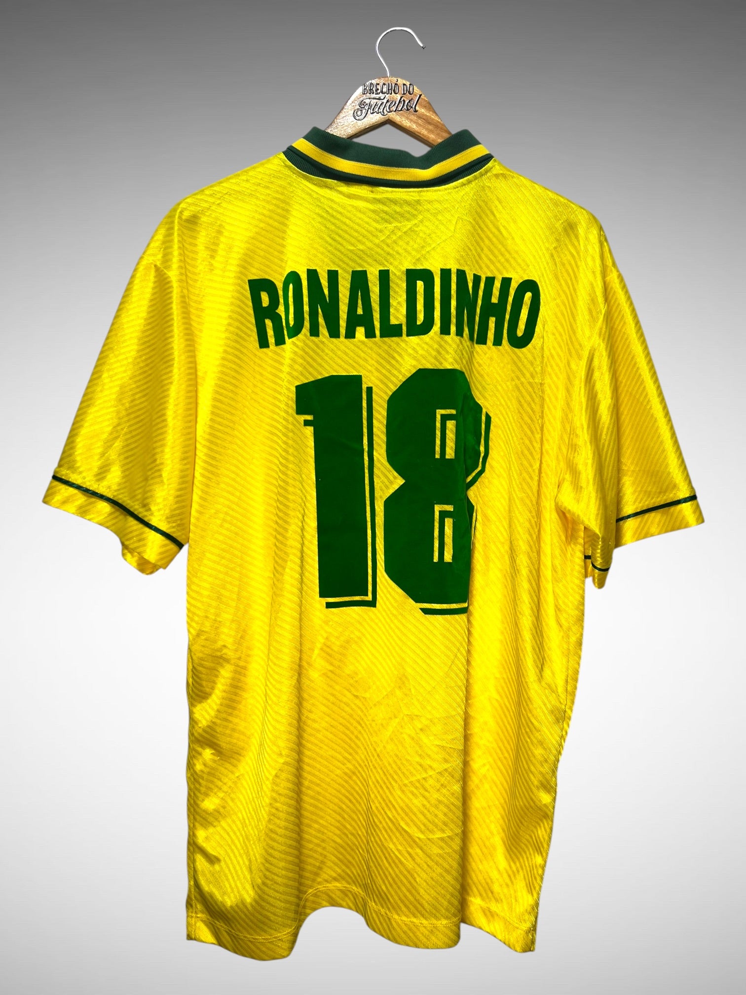 Brasil 1994 Primeira Camisa Tam GG N 18 Ronaldinho.