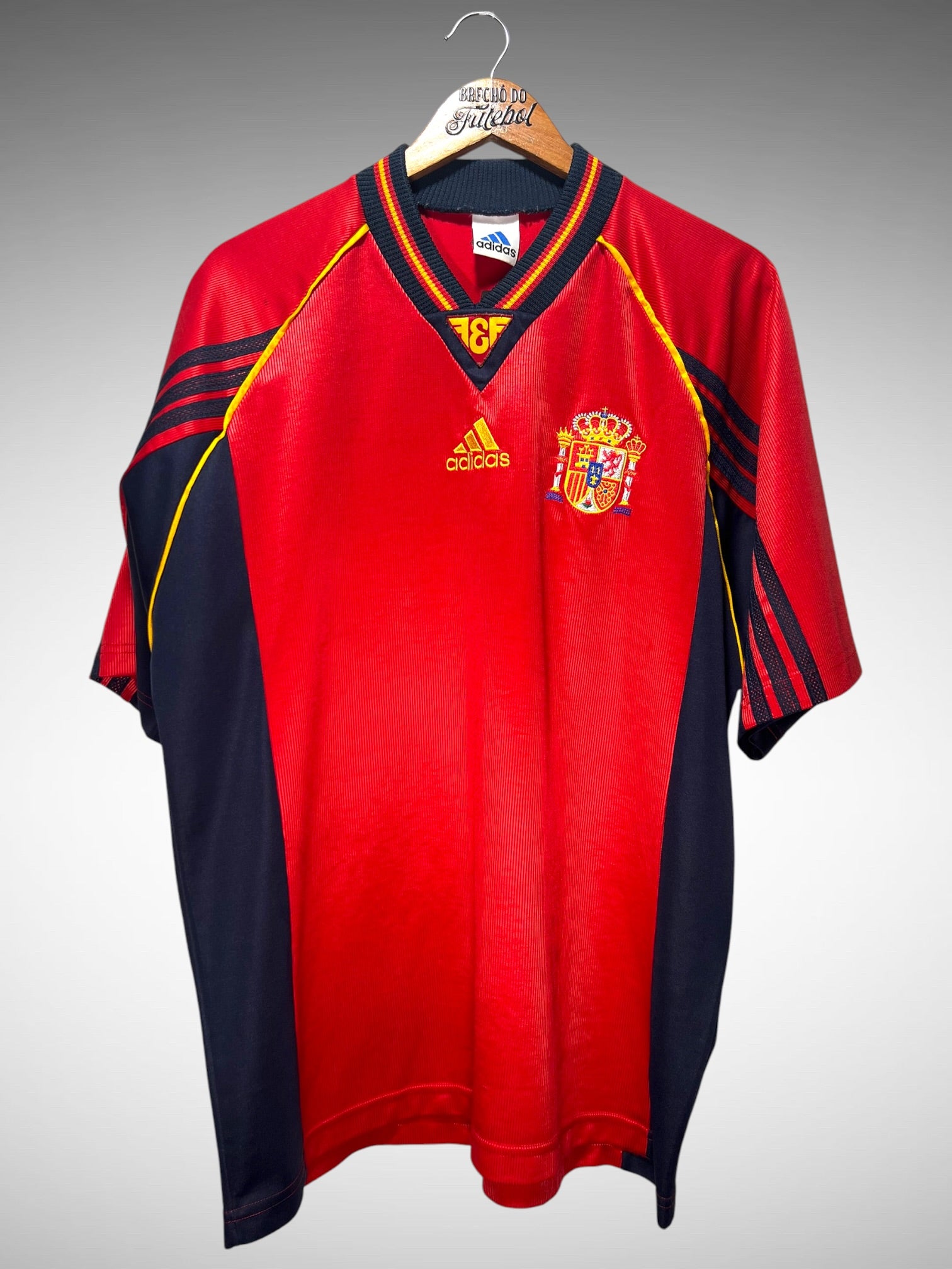 Espanha 1998 Primeira Camisa Tam GG.