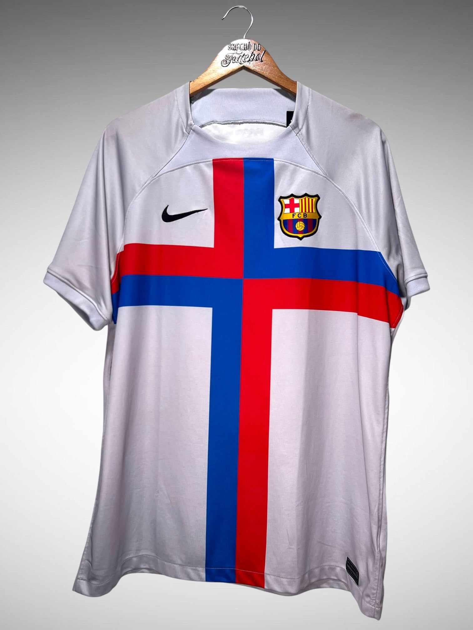 Barcelona 2022 Terceira Camisa Tam GG.