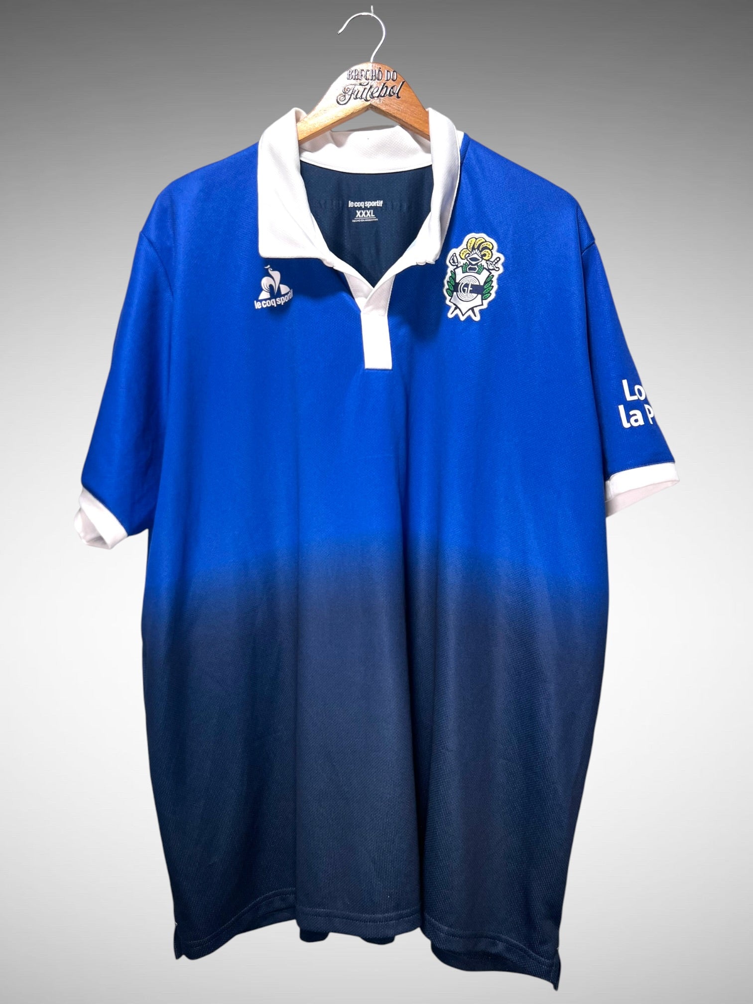Gimnasia y Esgrima La Plata 2017 Segunda Camisa Tam 4G.