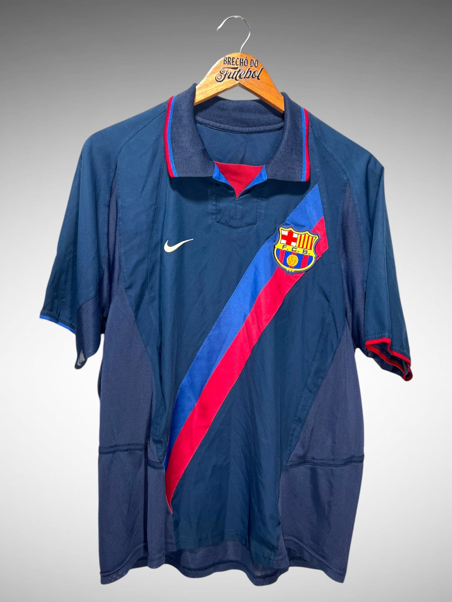 Barcelona 2002 Segunda Camisa Tam G.