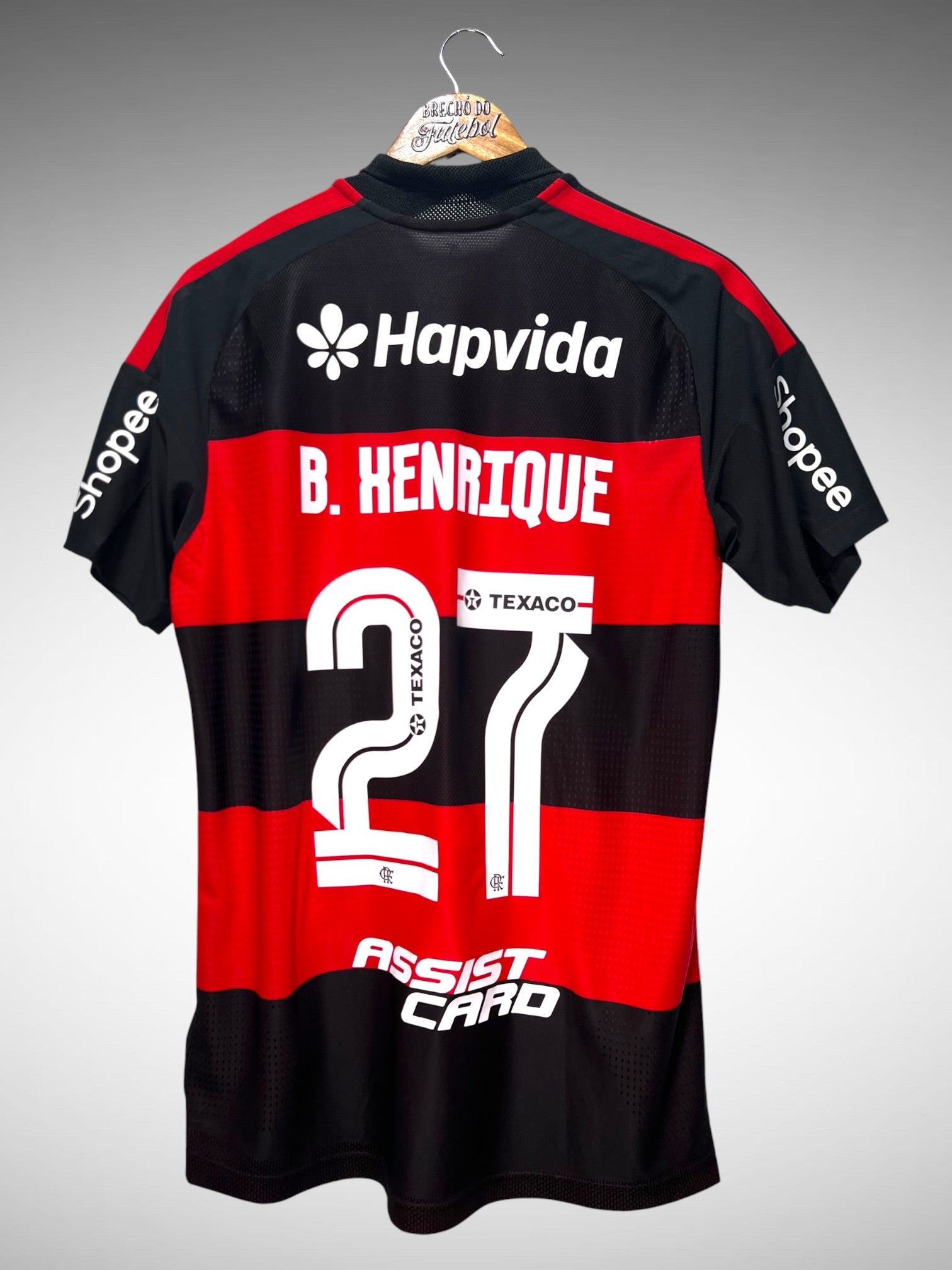 Flamengo 2026 Primeira Camisa Tam M N 27 B. Henrique.