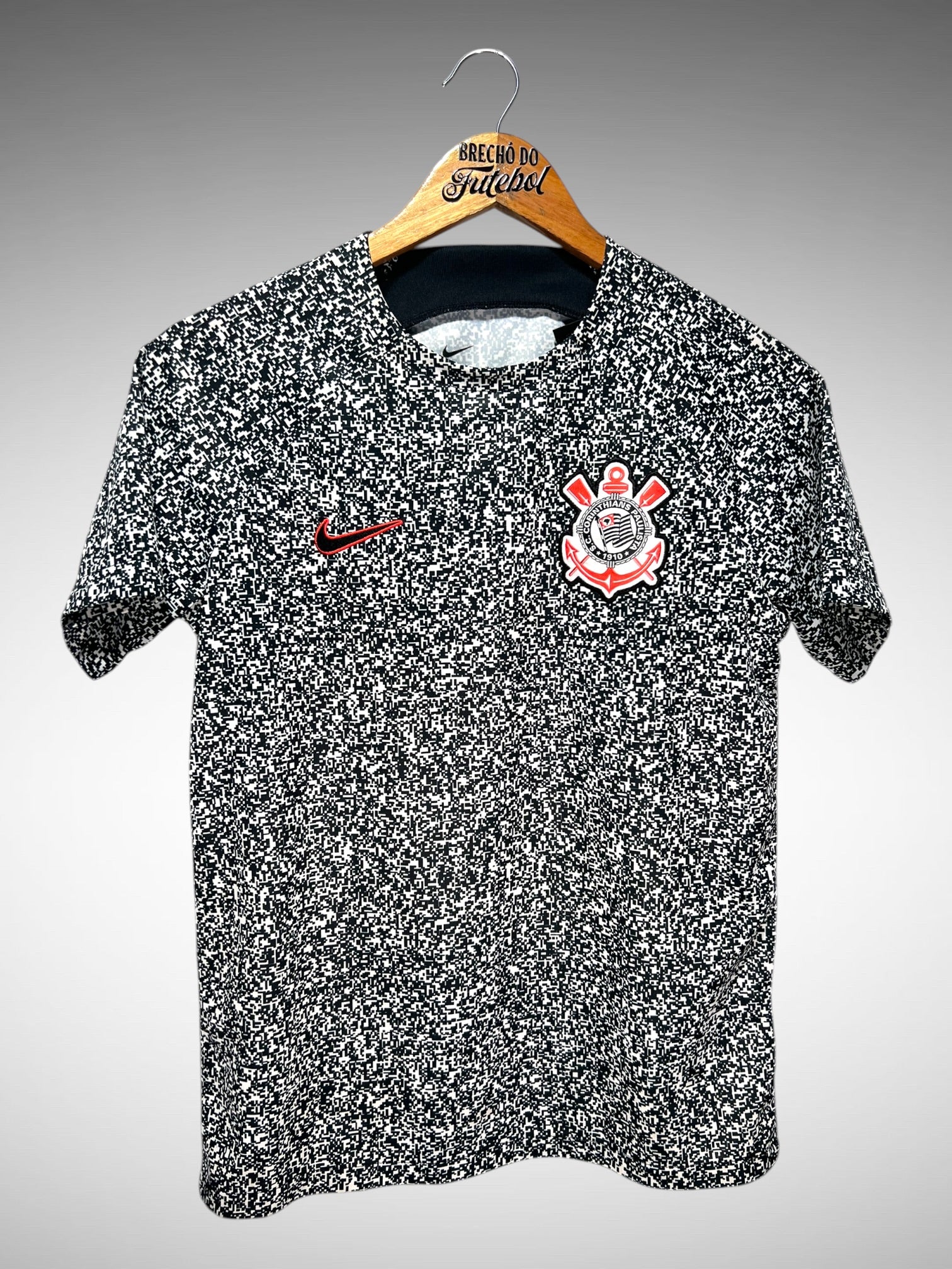 Corinthians 2024 Camisa Pré-Jogo Tam 14 anos Infantil.